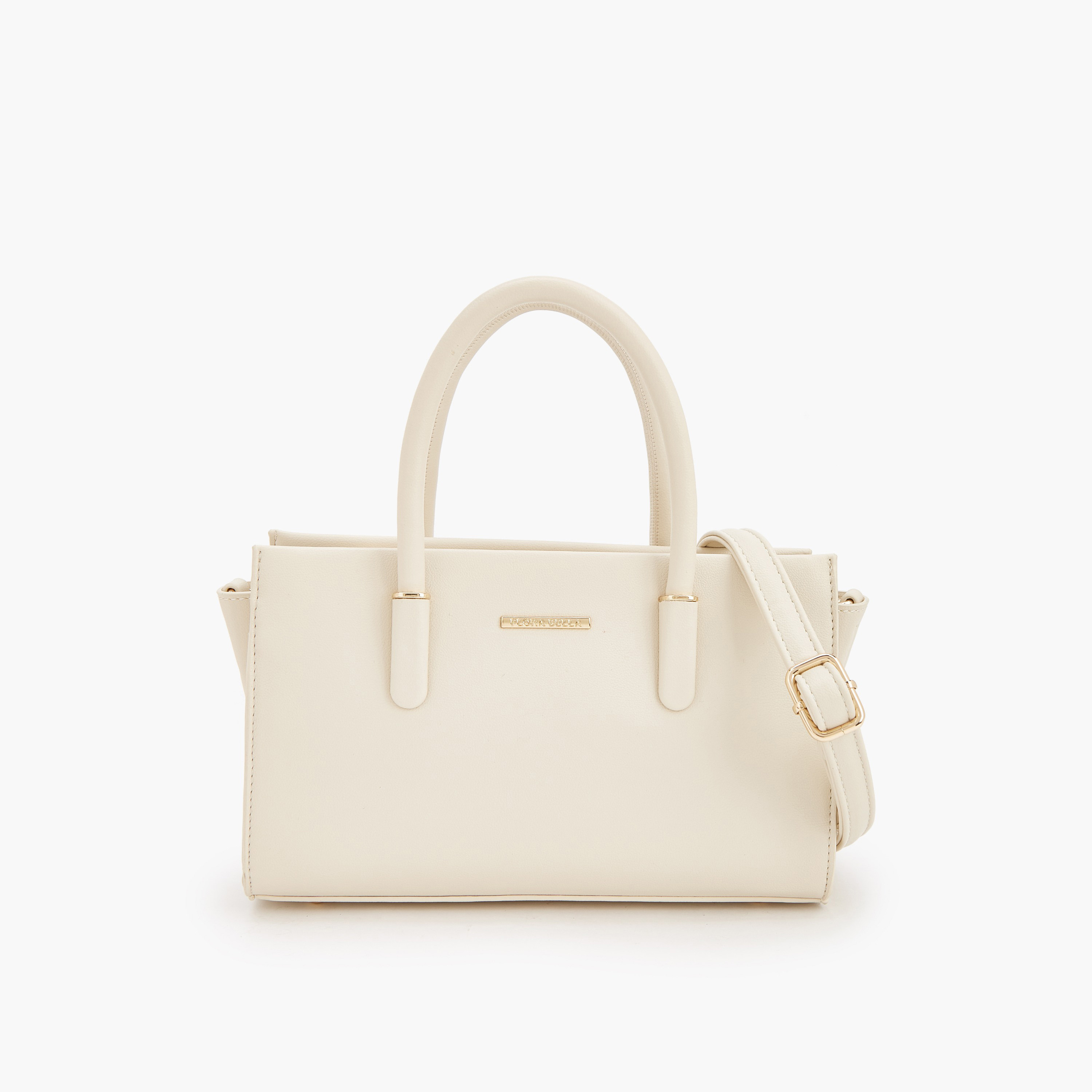 شنطة توتي سادة بحزام قابل للفصل من فلورا بيلا-women-bagsandwallets-handbags-image-1