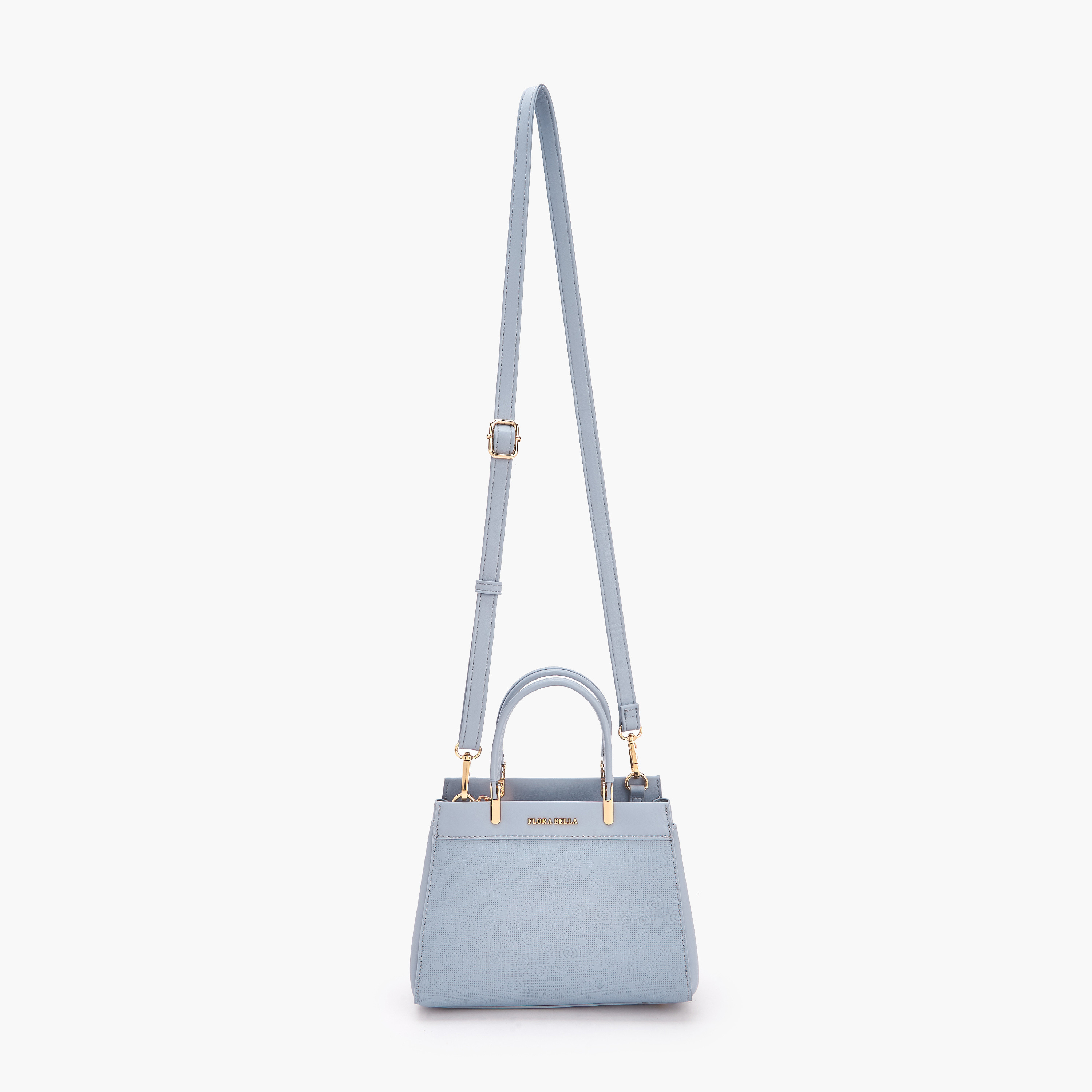 شنطة توتي بنقوش شعار وحزام قابل للفصل من فلورا بيلا-women-bagsandwallets-handbags-image-3