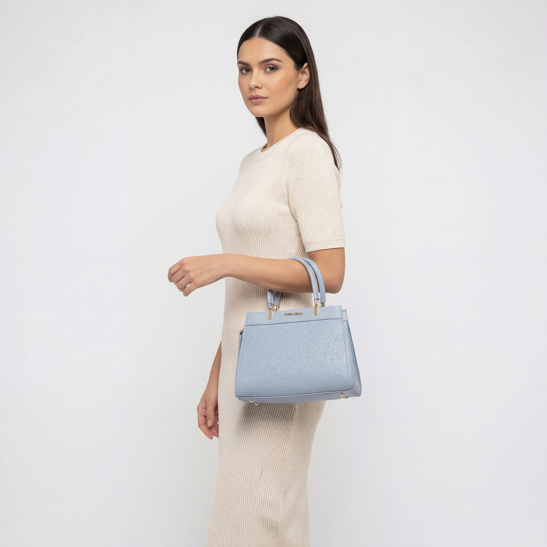 شنطة توتي بنقوش شعار وحزام قابل للفصل من فلورا بيلا-women-bagsandwallets-handbags-image-2