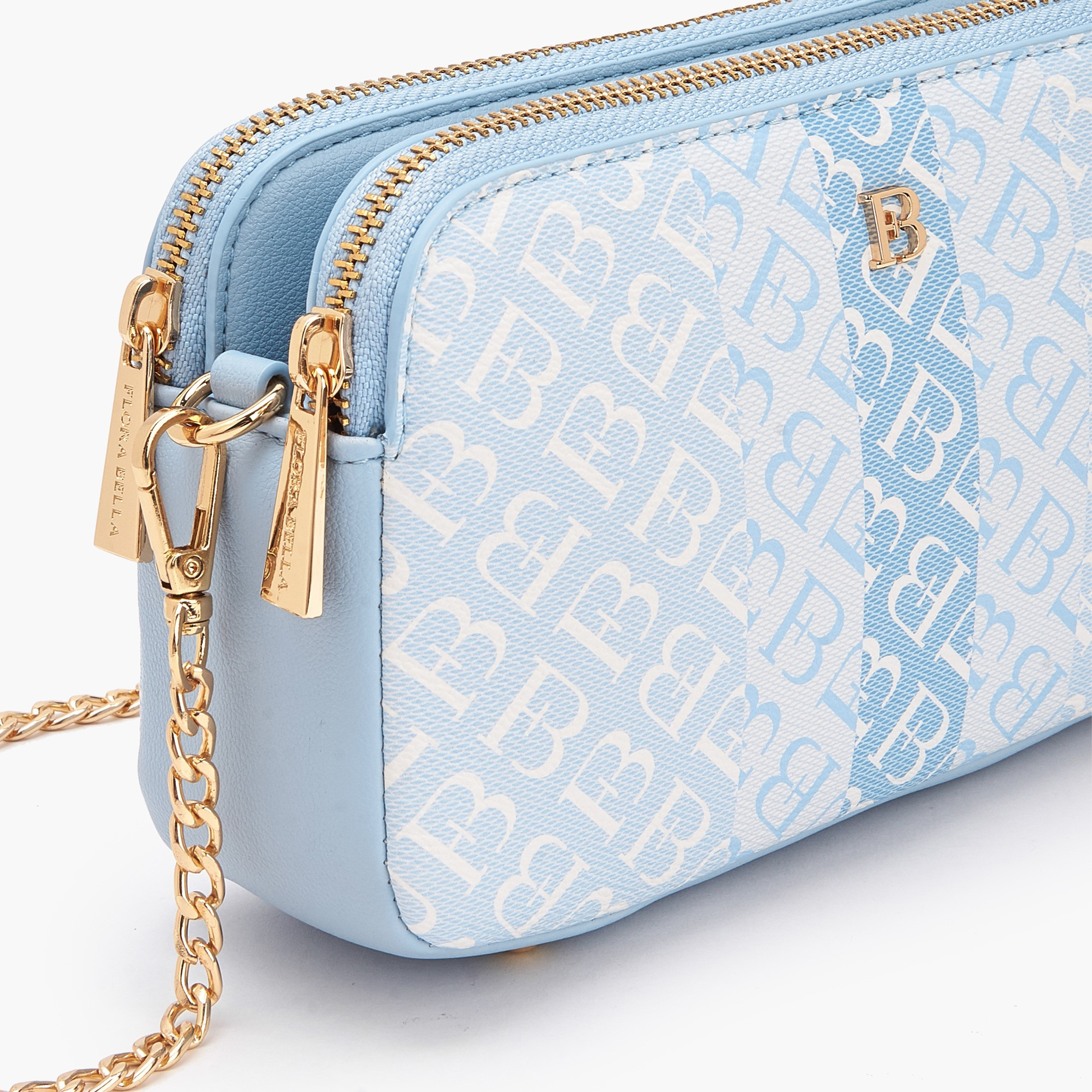 شنطة كروس بودي بطبعات مونوجرام مع حزام سلسلة من فلورا بيلا-women-bagsandwallets-handbags-image-3