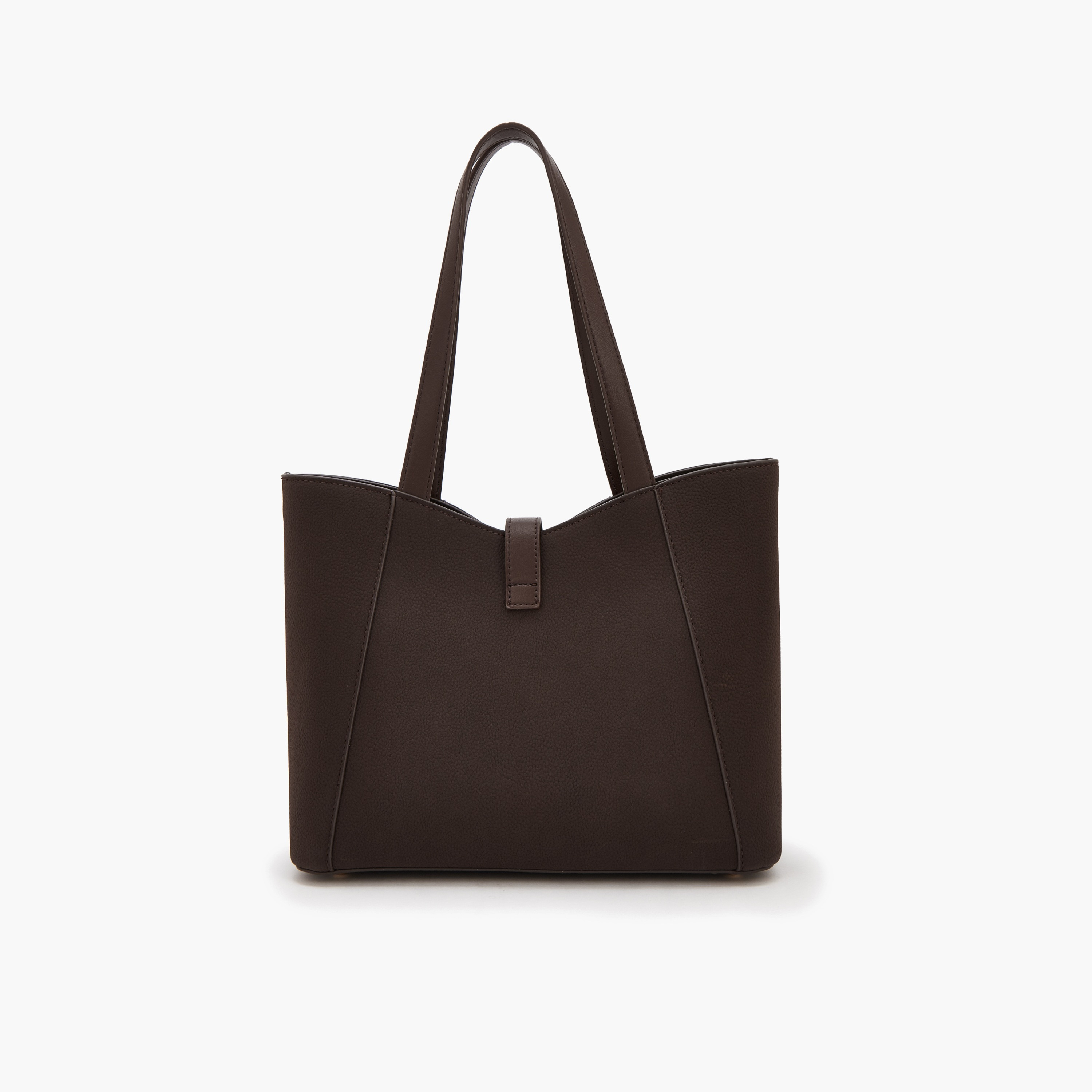 شنطة توتي بارزة الملمس مع شنطة صغيرة بسحاب إغلاق من فلورا بيلا-women-bagsandwallets-handbags-image-6