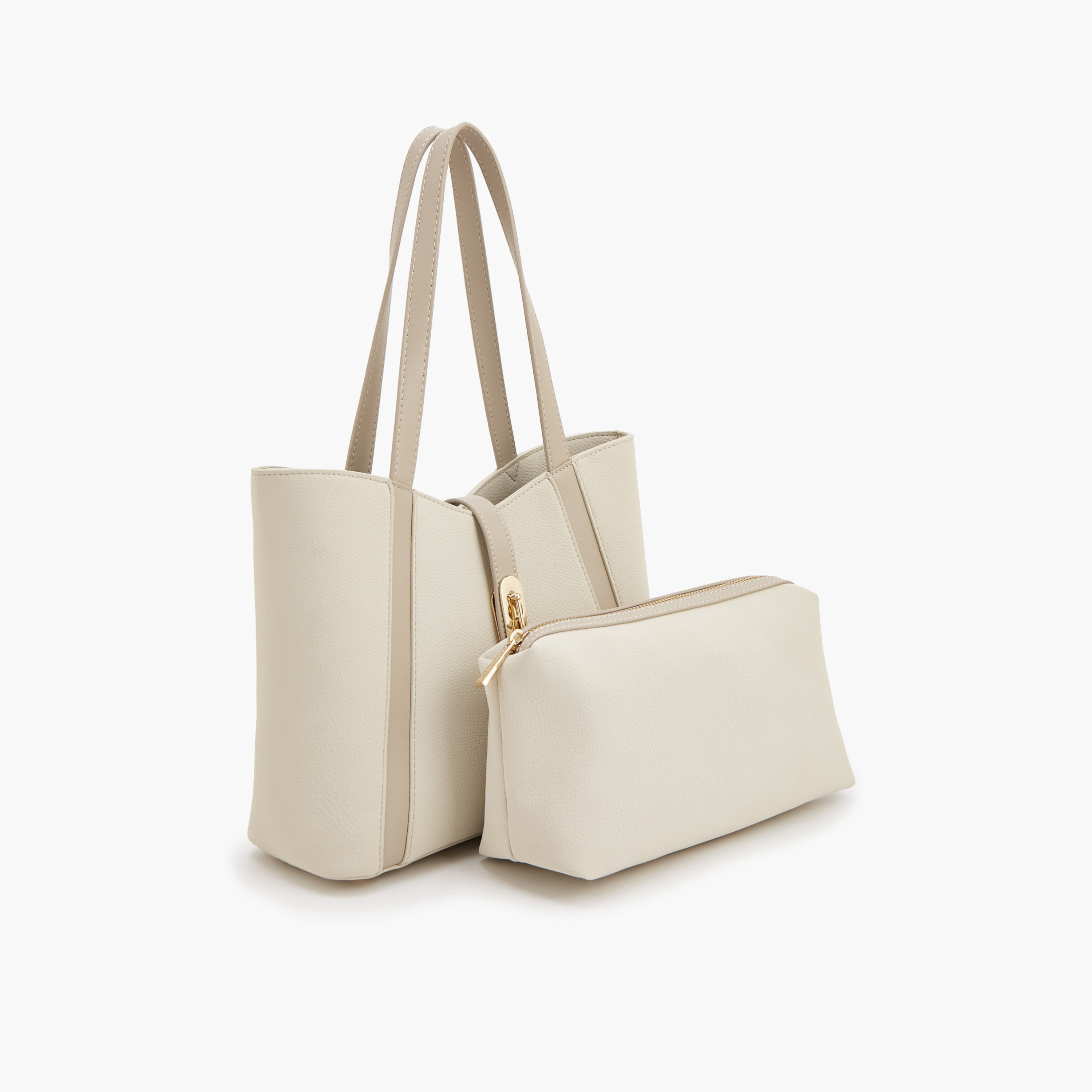 شنطة توتي بارزة الملمس مع شنطة صغيرة بسحاب إغلاق من فلورا بيلا-women-bagsandwallets-handbags-image-9