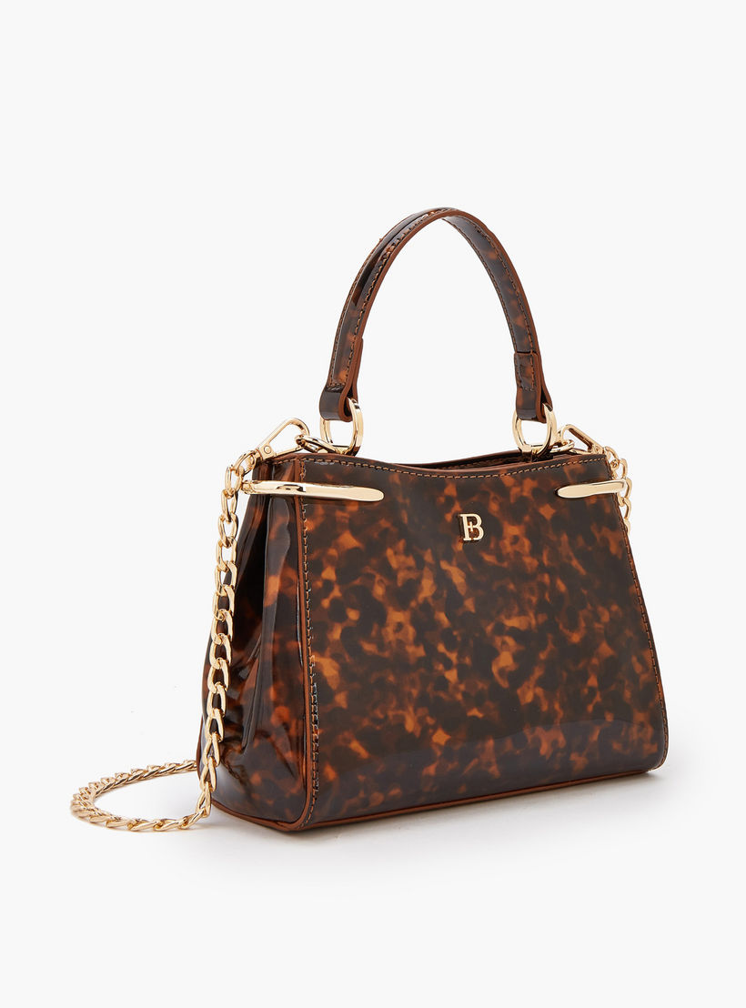 شنطة كروس بودي بحزام سلسلة وطبعات من فلورا بيلا-women-bagsandwallets-handbags-image-3