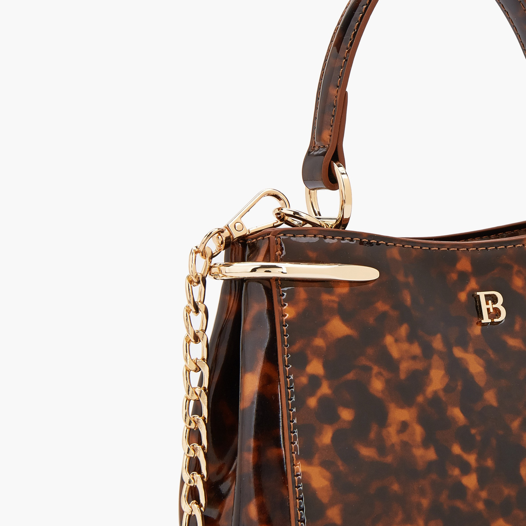 شنطة كروس بودي بحزام سلسلة وطبعات من فلورا بيلا-women-bagsandwallets-handbags-image-4