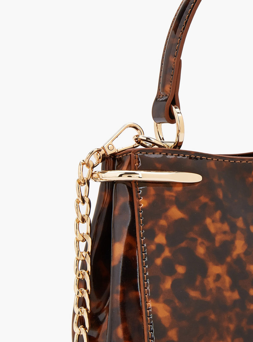 شنطة كروس بودي بحزام سلسلة وطبعات من فلورا بيلا-women-bagsandwallets-handbags-image-4