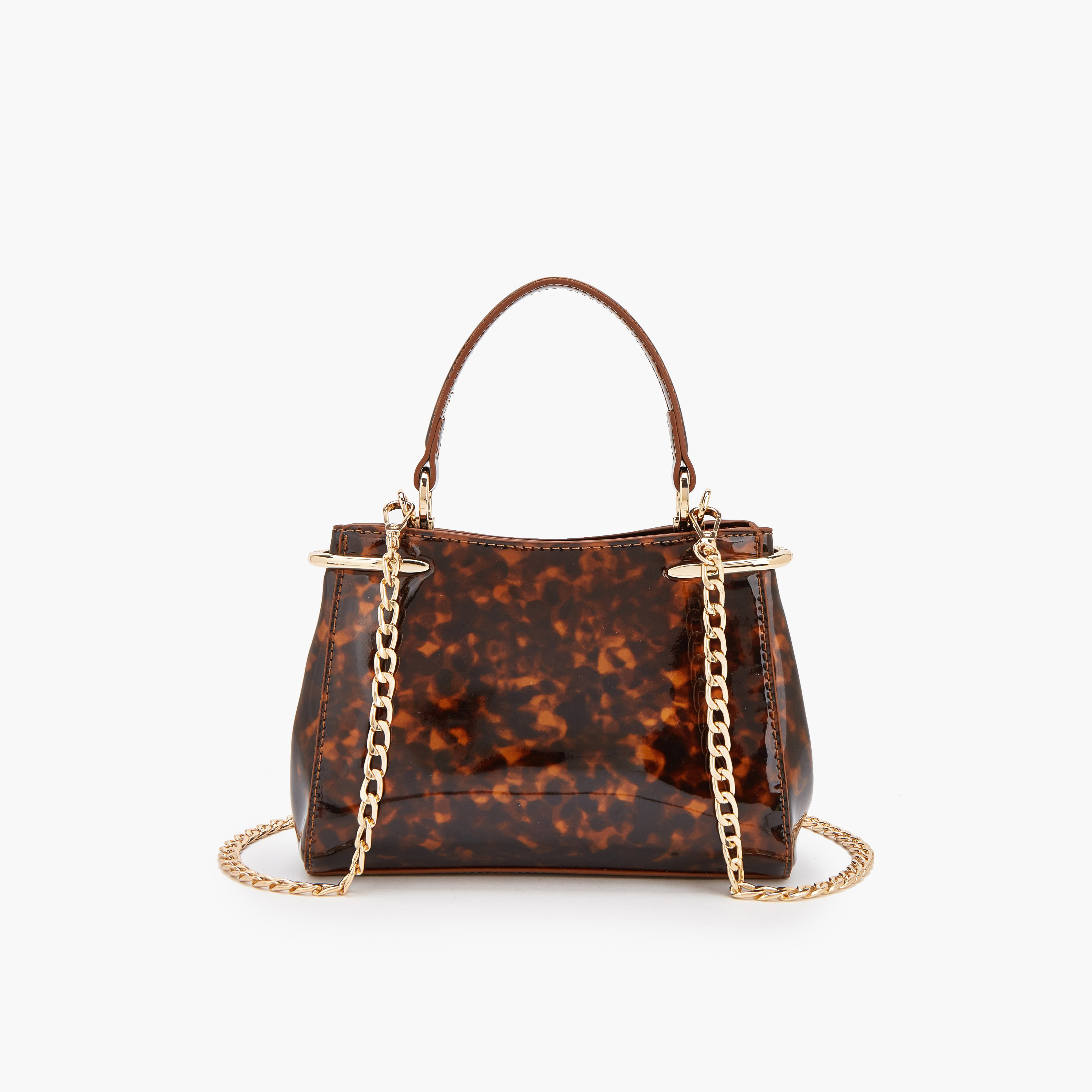 شنطة كروس بودي بحزام سلسلة وطبعات من فلورا بيلا-women-bagsandwallets-handbags-image-5