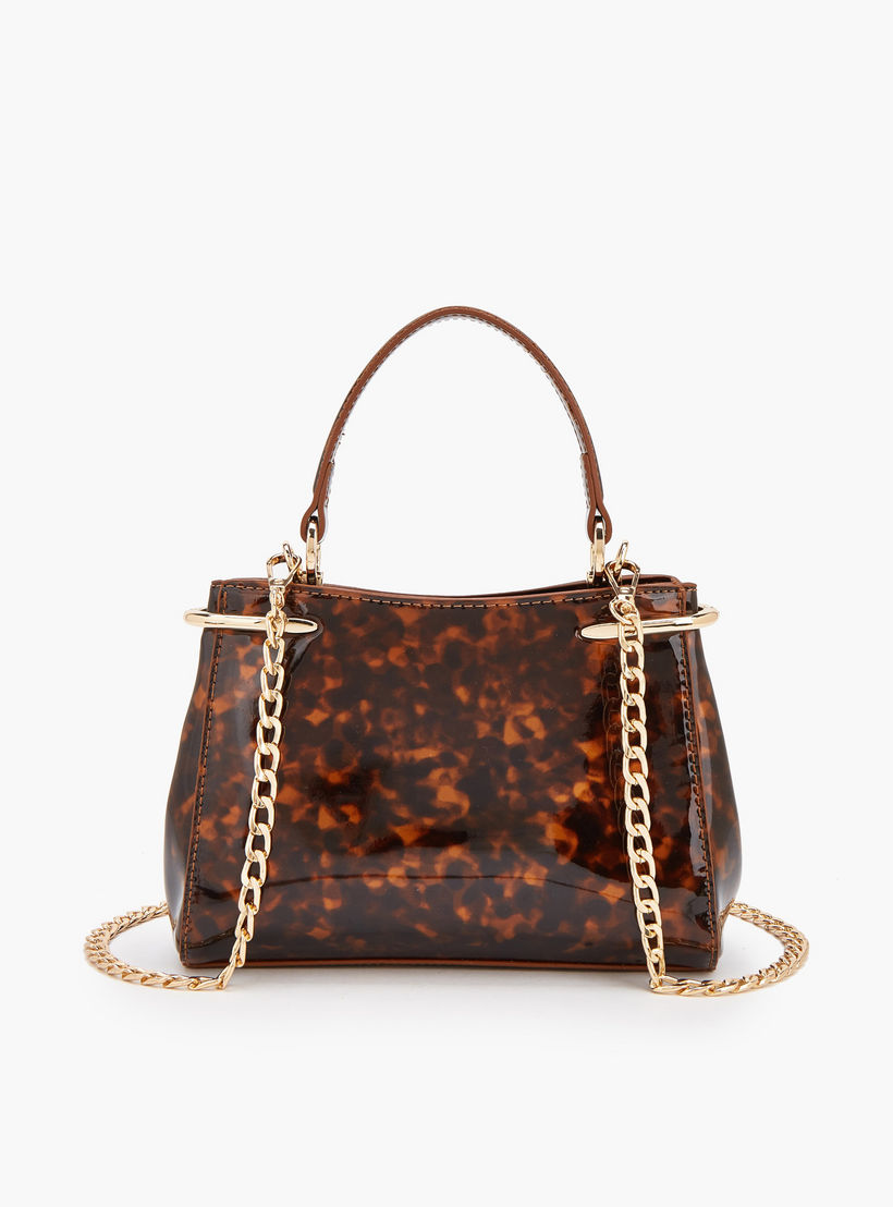 شنطة كروس بودي بحزام سلسلة وطبعات من فلورا بيلا-women-bagsandwallets-handbags-image-5