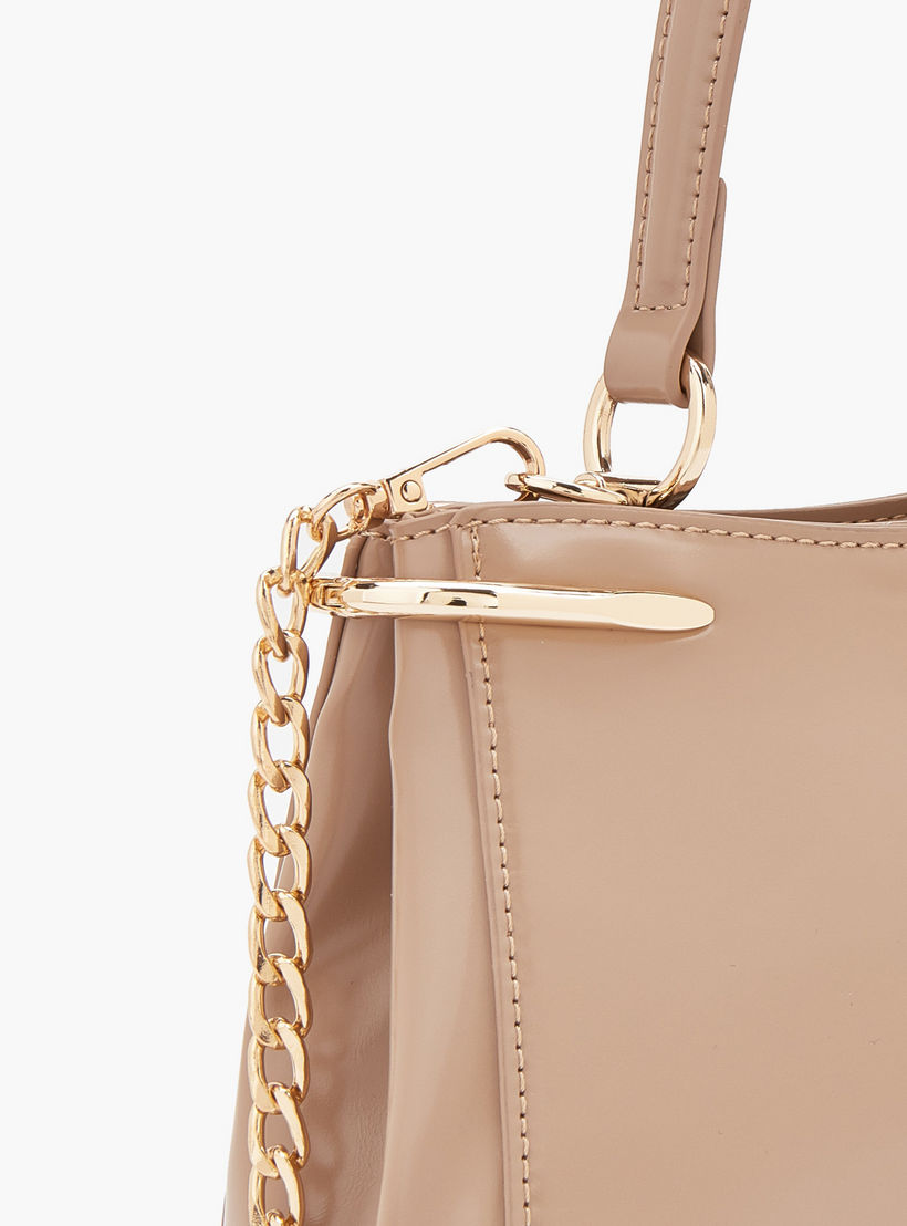 شنطة كروس بودي سادة بحزام سلسلة من فلورا بيلا-women-bagsandwallets-handbags-image-4