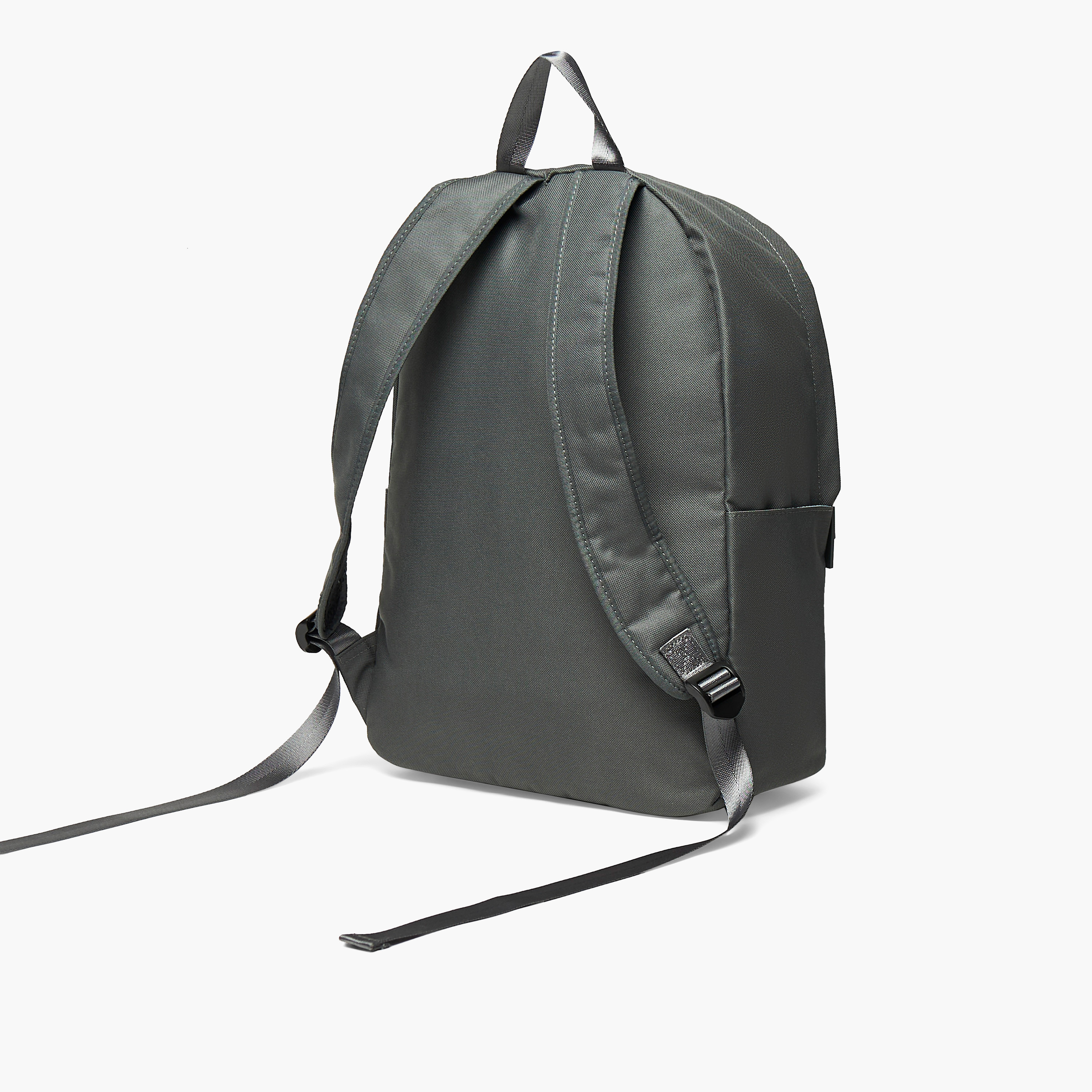 Oaklan by Shoexpress Logo Print School Backpack with Adjustable Straps - 30x16x42 cm-school-bagsandbackpacks-backpacks-image-3