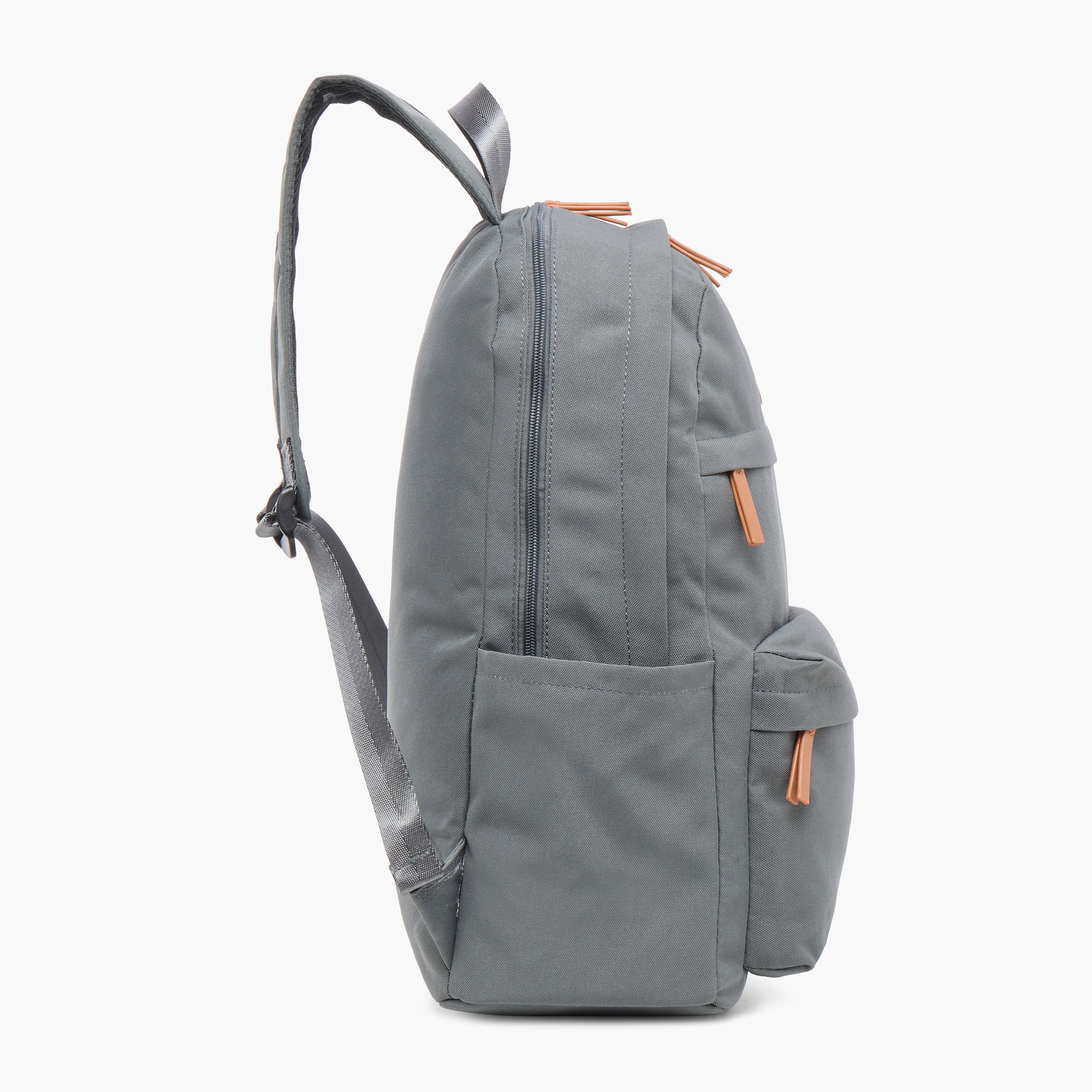 شنطة ظهر مدرسية سادة بأحزمة قابلة للتعديل من أوكلان من شو إكسبريس - 40×30×15 سم-boys-accessories-bagsandbackpacks-image-3