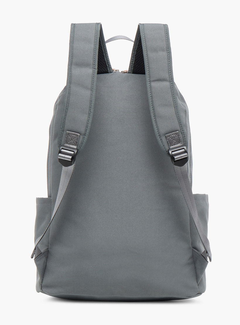شنطة ظهر مدرسية سادة بأحزمة قابلة للتعديل من أوكلان من شو إكسبريس - 40×30×15 سم-boys-accessories-bagsandbackpacks-image-5