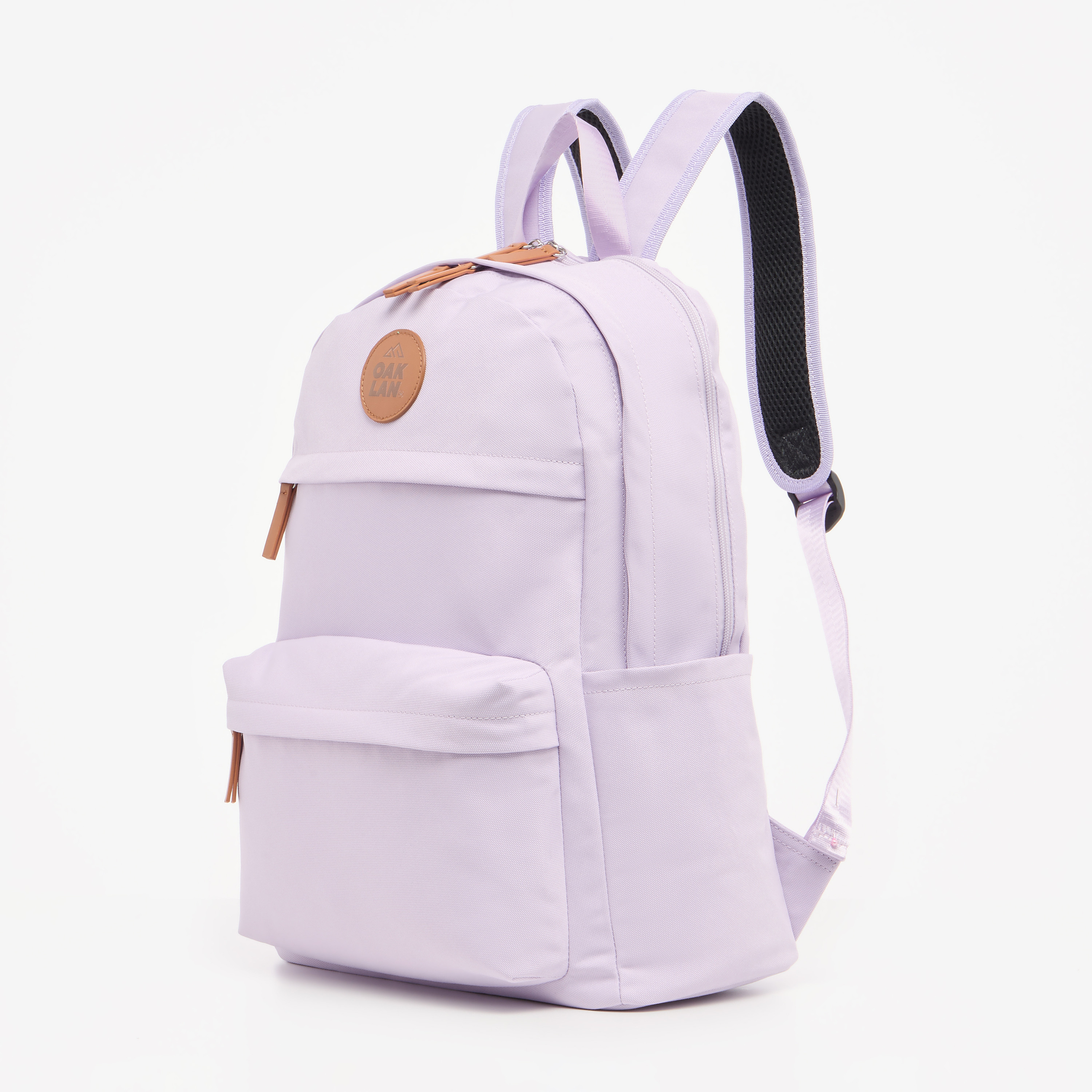 شنطة ظهر مدرسية سادة بأحزمة قابلة للتعديل من أوكلان من شو إكسبريس - 40×30×15 سم-boys-accessories-bagsandbackpacks-image-2