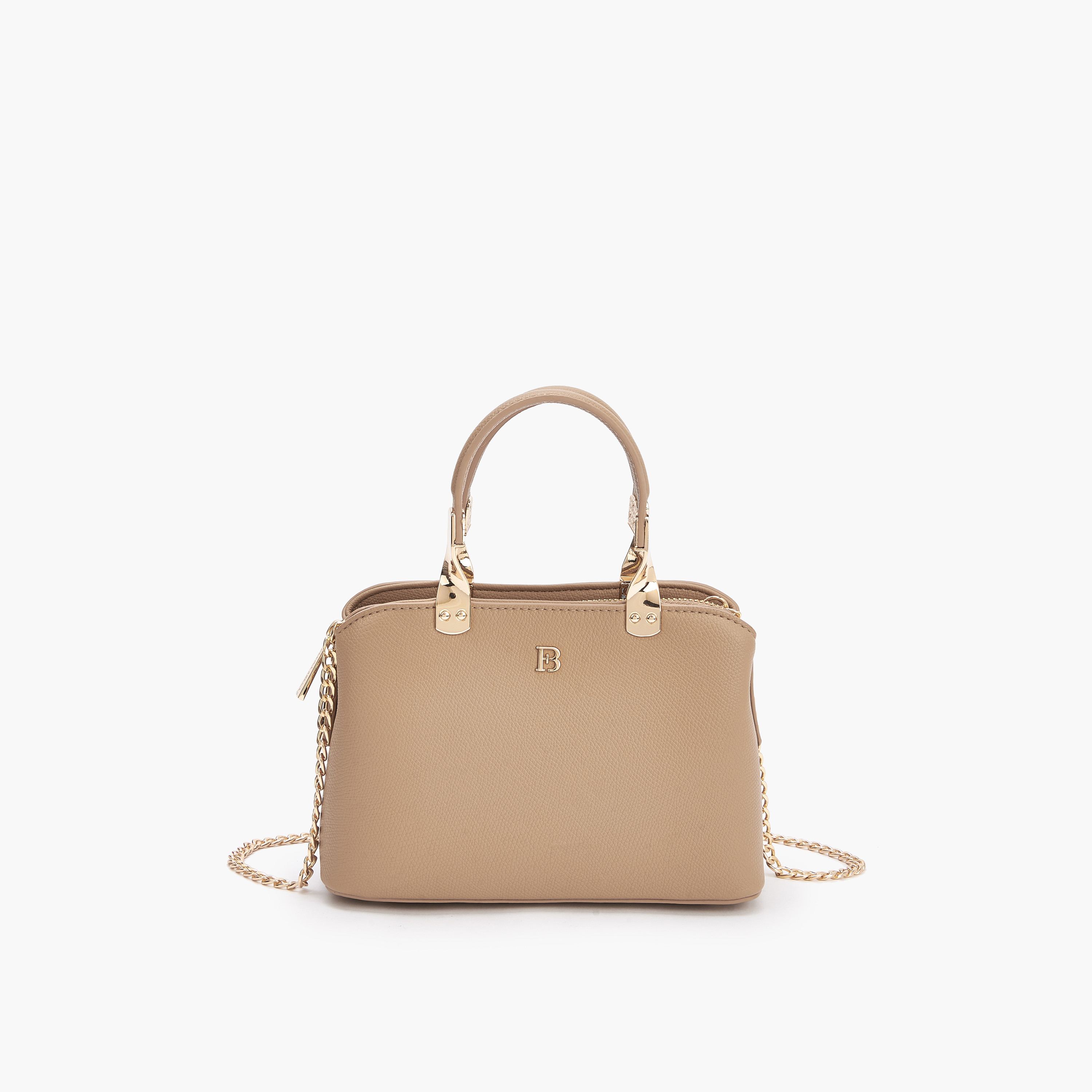 Flora Bella Logo Embossed Crossbody Bag with Chain Strap-women-bagsandwallets-handbags-image-1