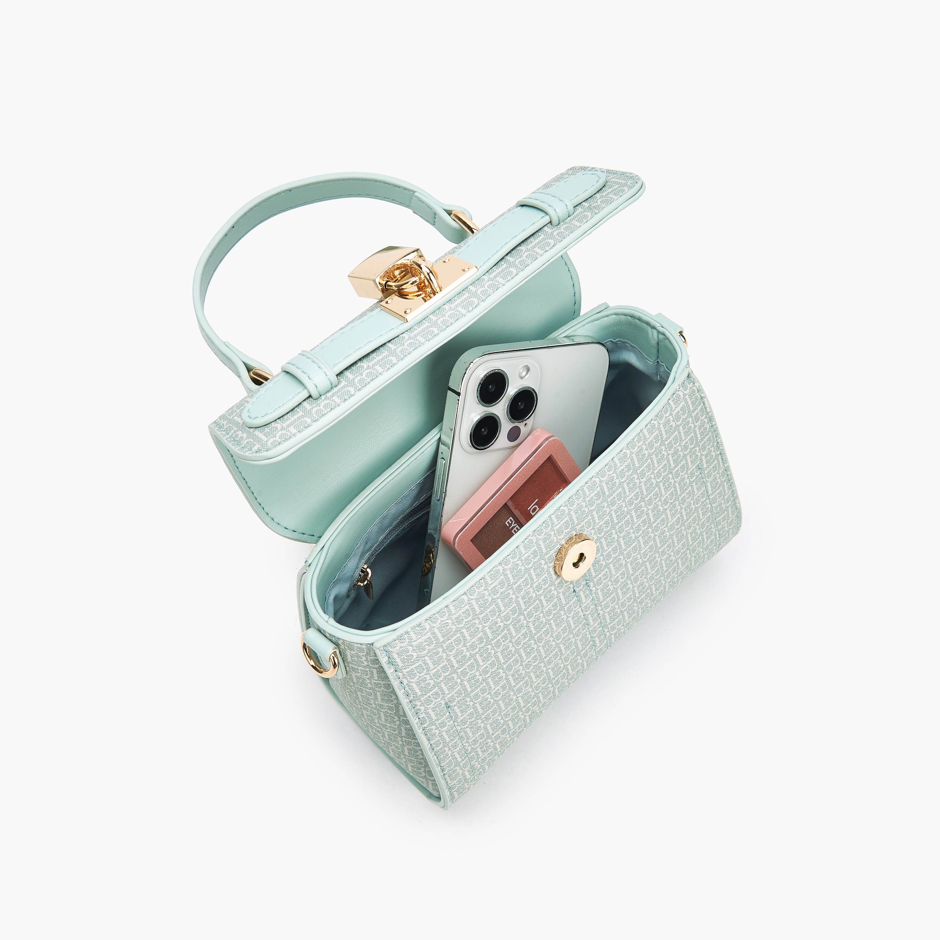 شنطة كروس بودي بطبعات مونوجرام وحزام قابل للفصل من فلورا بيلا-women-bagsandwallets-handbags-image-7