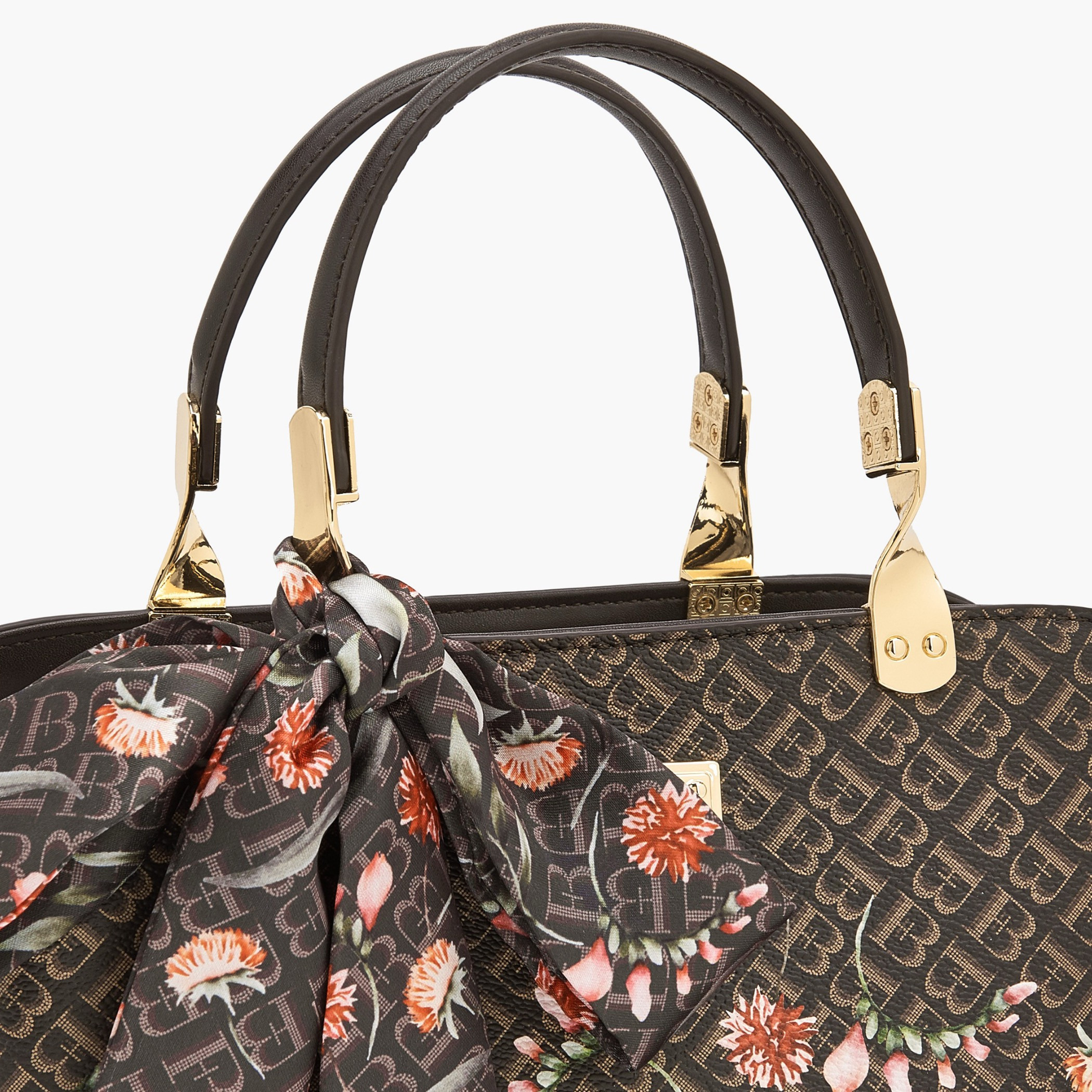 Flora Bella Floral Monogram Print Tote Bag with Scarf Accent-women-bagsandwallets-handbags-image-5
