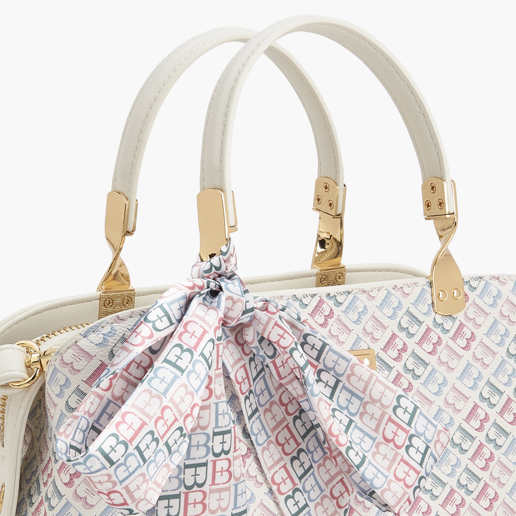 شنطة توتي بطبعات مونوجرام ووشاح من فلورا بيلا-women-bagsandwallets-handbags-image-5