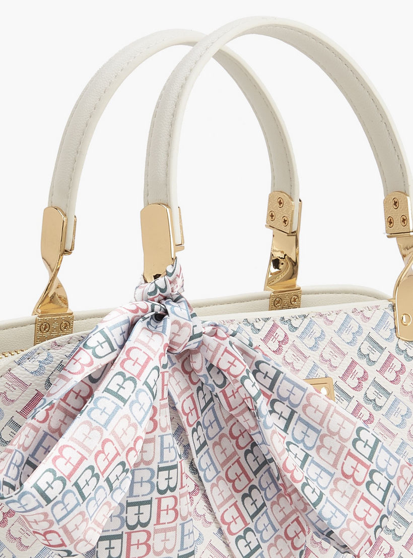 شنطة توتي بطبعات مونوجرام ووشاح من فلورا بيلا-women-bagsandwallets-handbags-image-5
