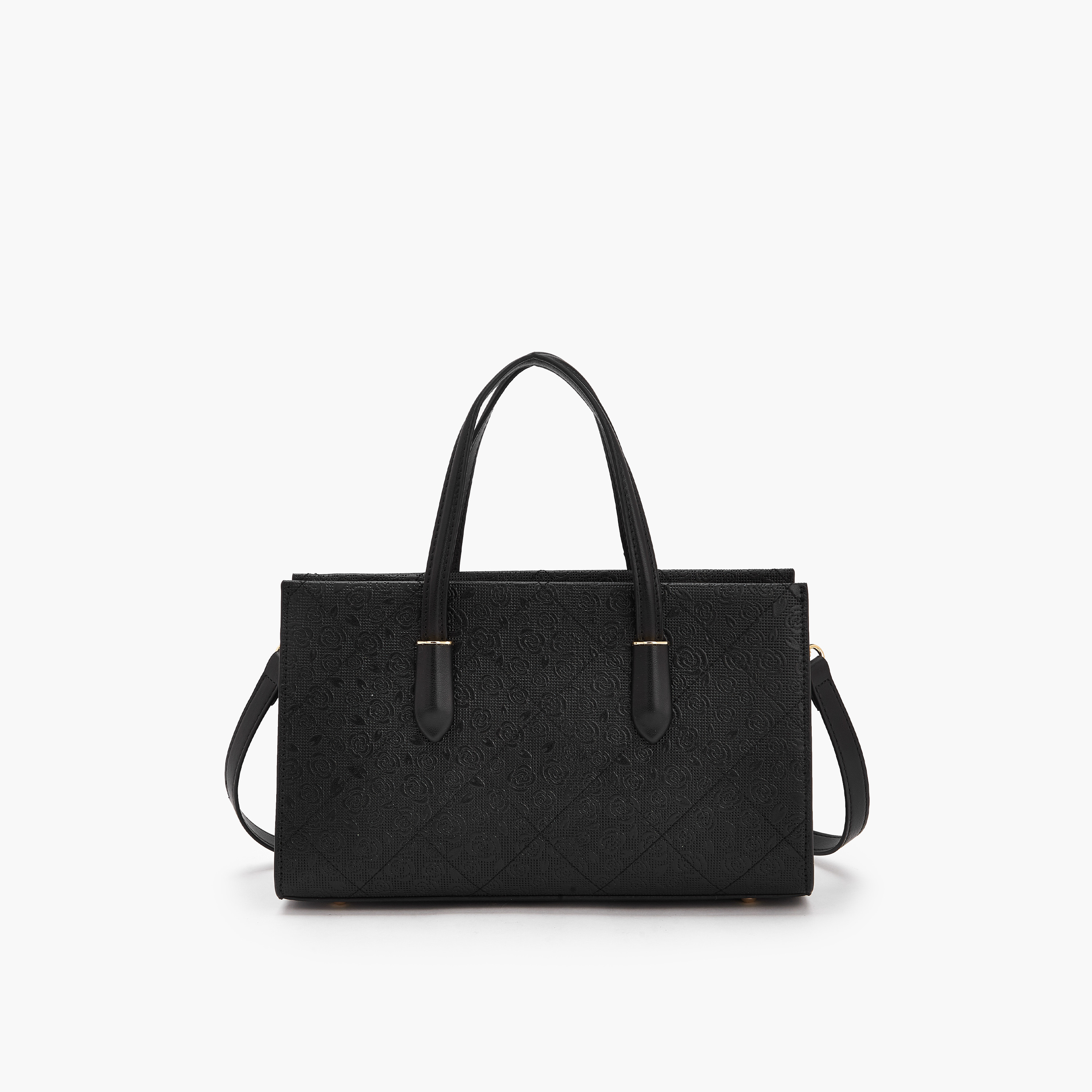 Flora Bella Floral Textured Tote Bag with Detachable Strap-women-bagsandwallets-handbags-image-6