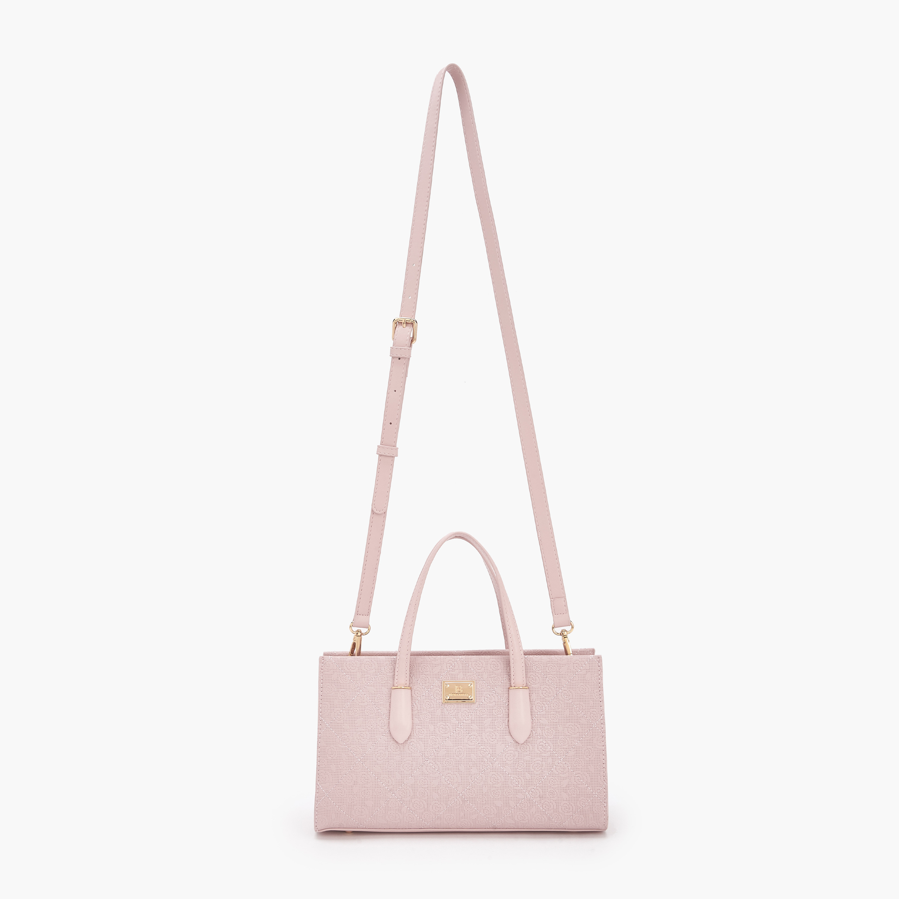 شنطة توتي بنمط أزهار بارز الملمس وحزام قابل للفصل من فلورا بيلا-women-bagsandwallets-handbags-image-3