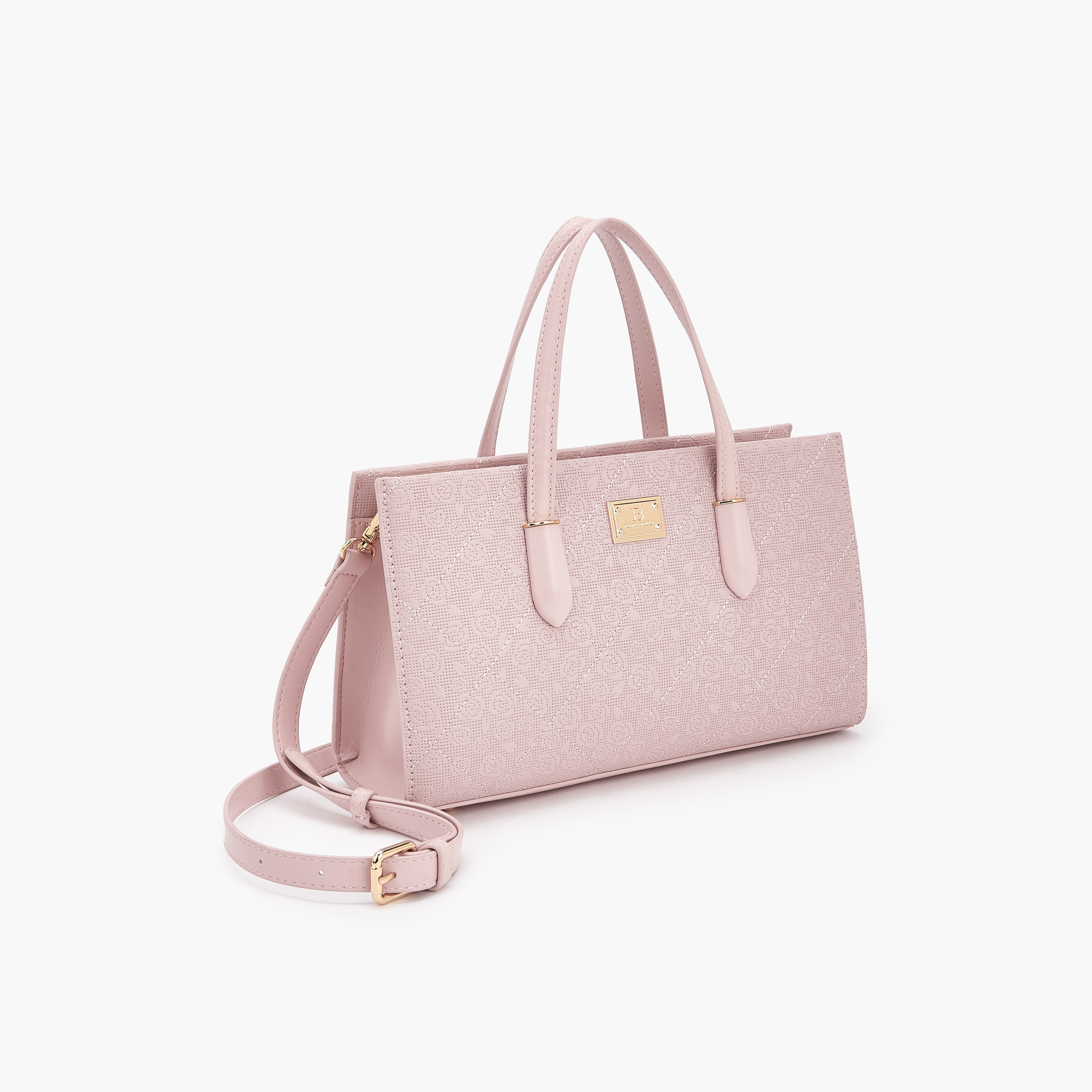 شنطة توتي بنمط أزهار بارز الملمس وحزام قابل للفصل من فلورا بيلا-women-bagsandwallets-handbags-image-4