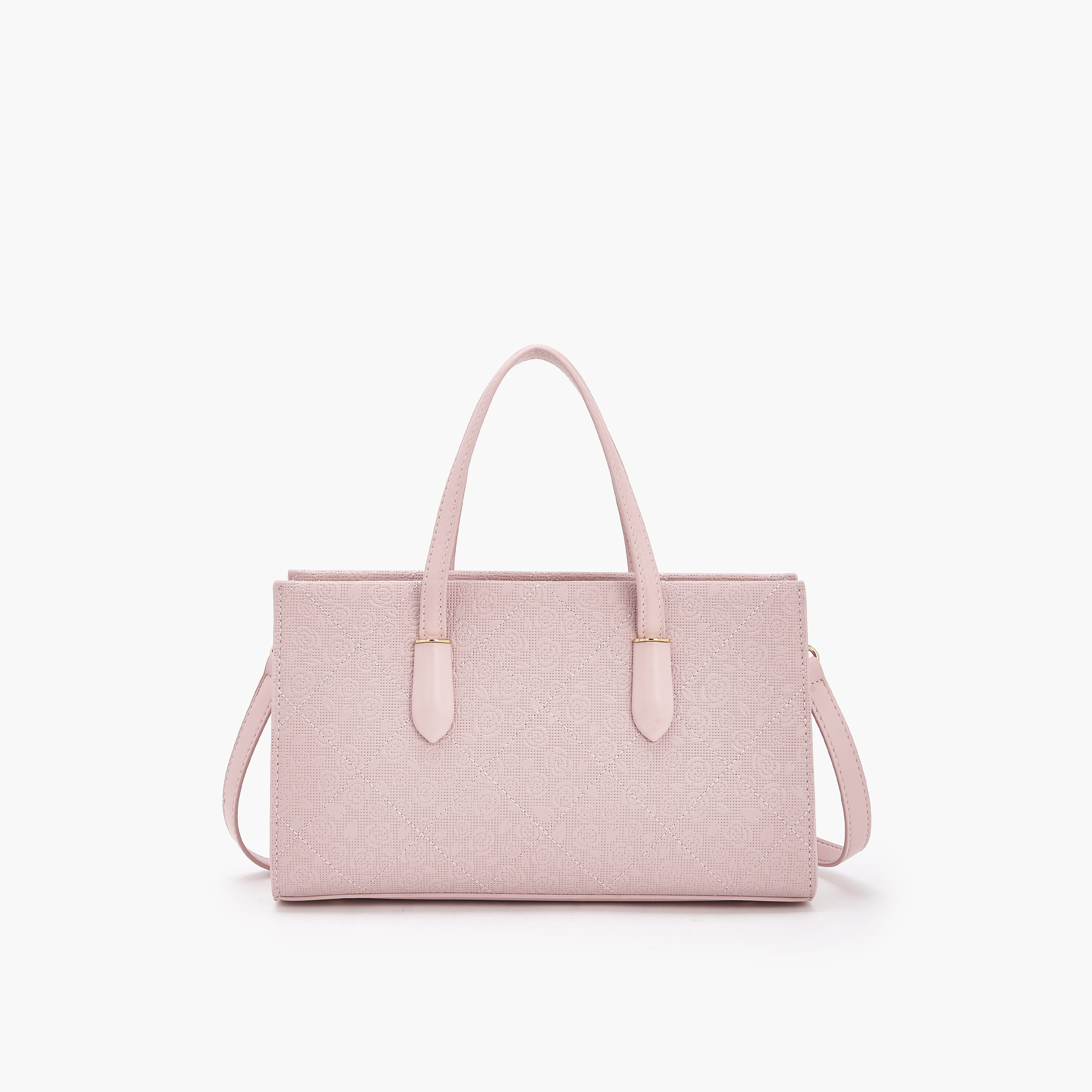 شنطة توتي بنمط أزهار بارز الملمس وحزام قابل للفصل من فلورا بيلا-women-bagsandwallets-handbags-image-6