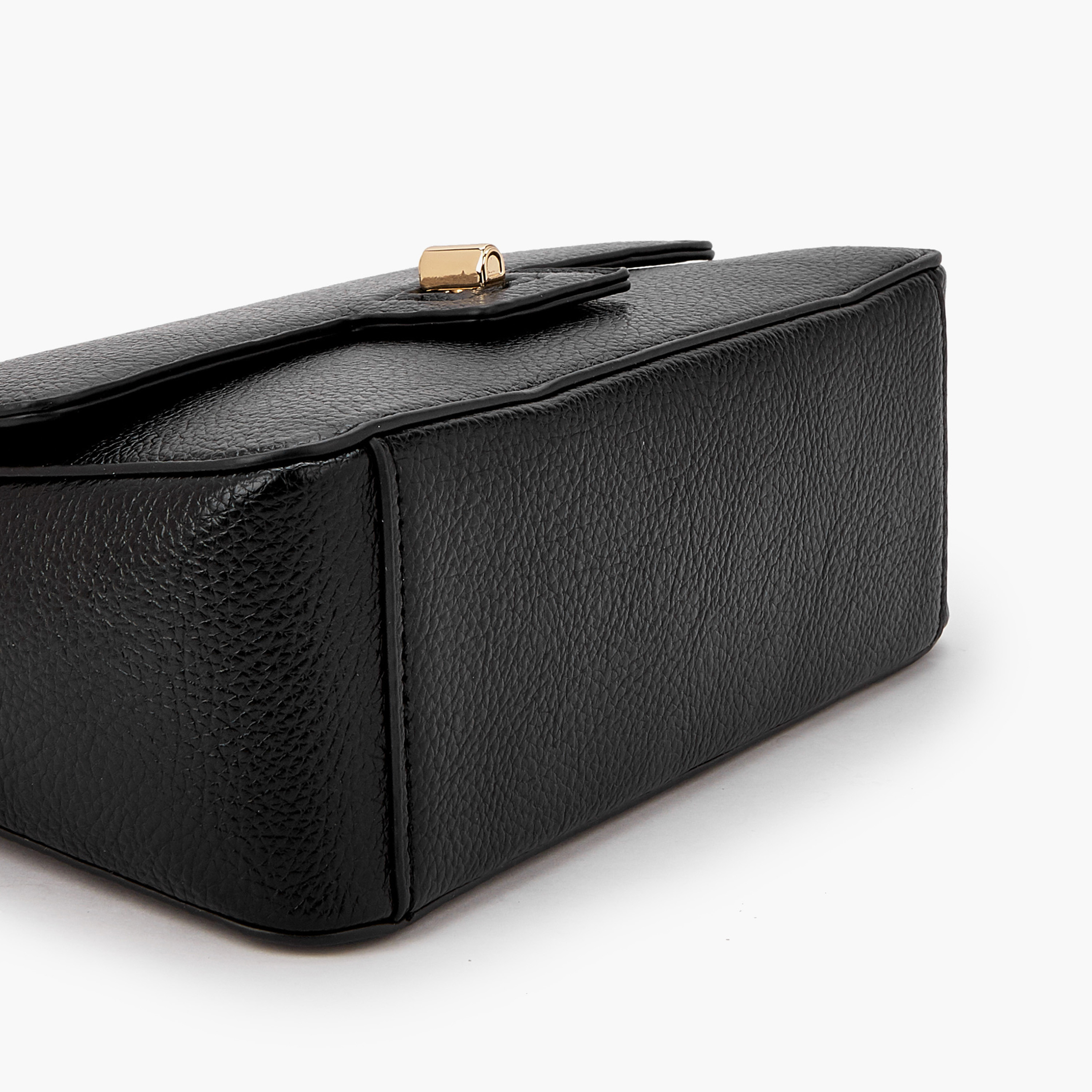 شنطة كروس بودي سادة بحزام سلسلة قابلة للفصل من فلورا بيلا-women-bagsandwallets-handbags-image-6