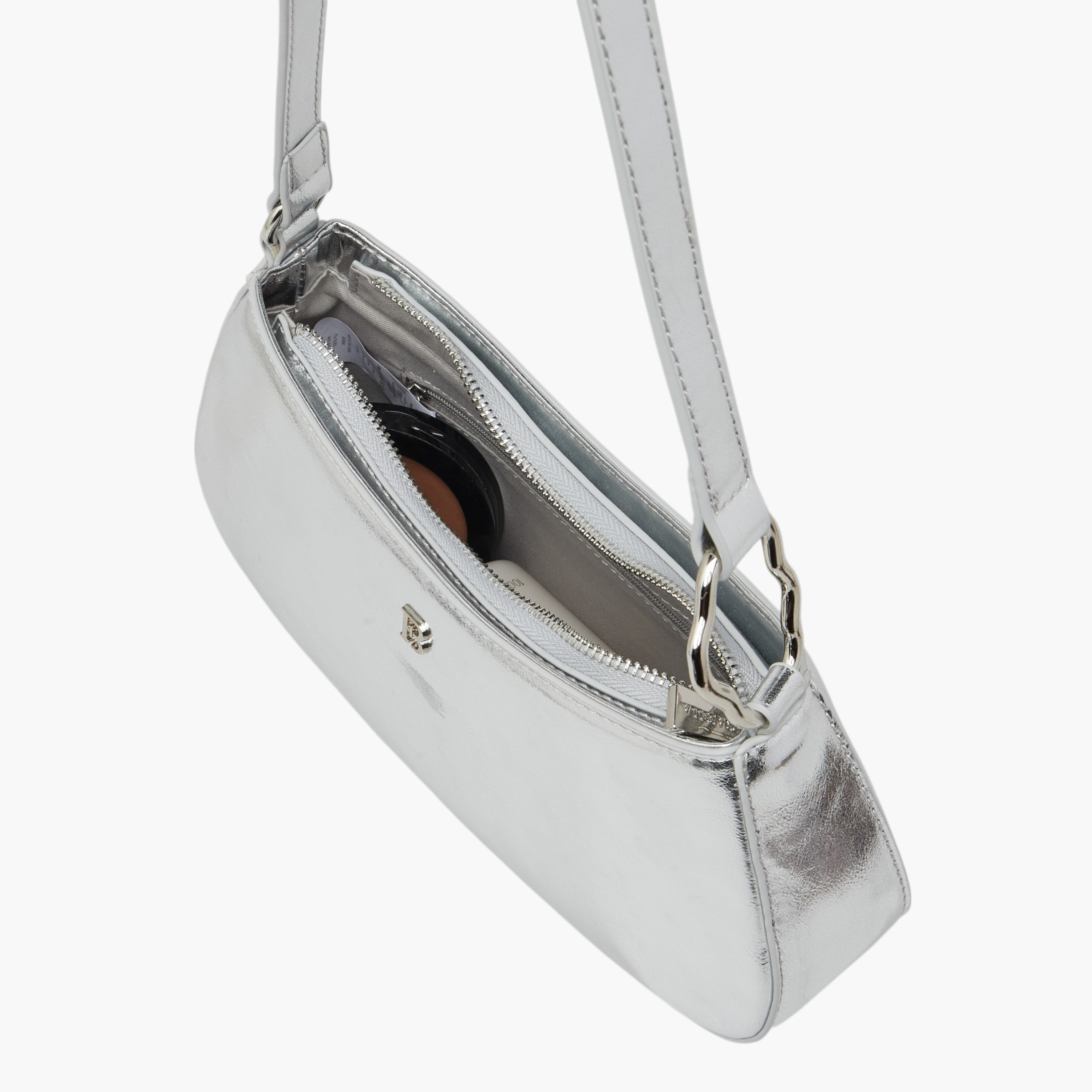شنطة كتف سادة بسحاب إغلاق من فلورا بيلا-women-bagsandwallets-handbags-image-7