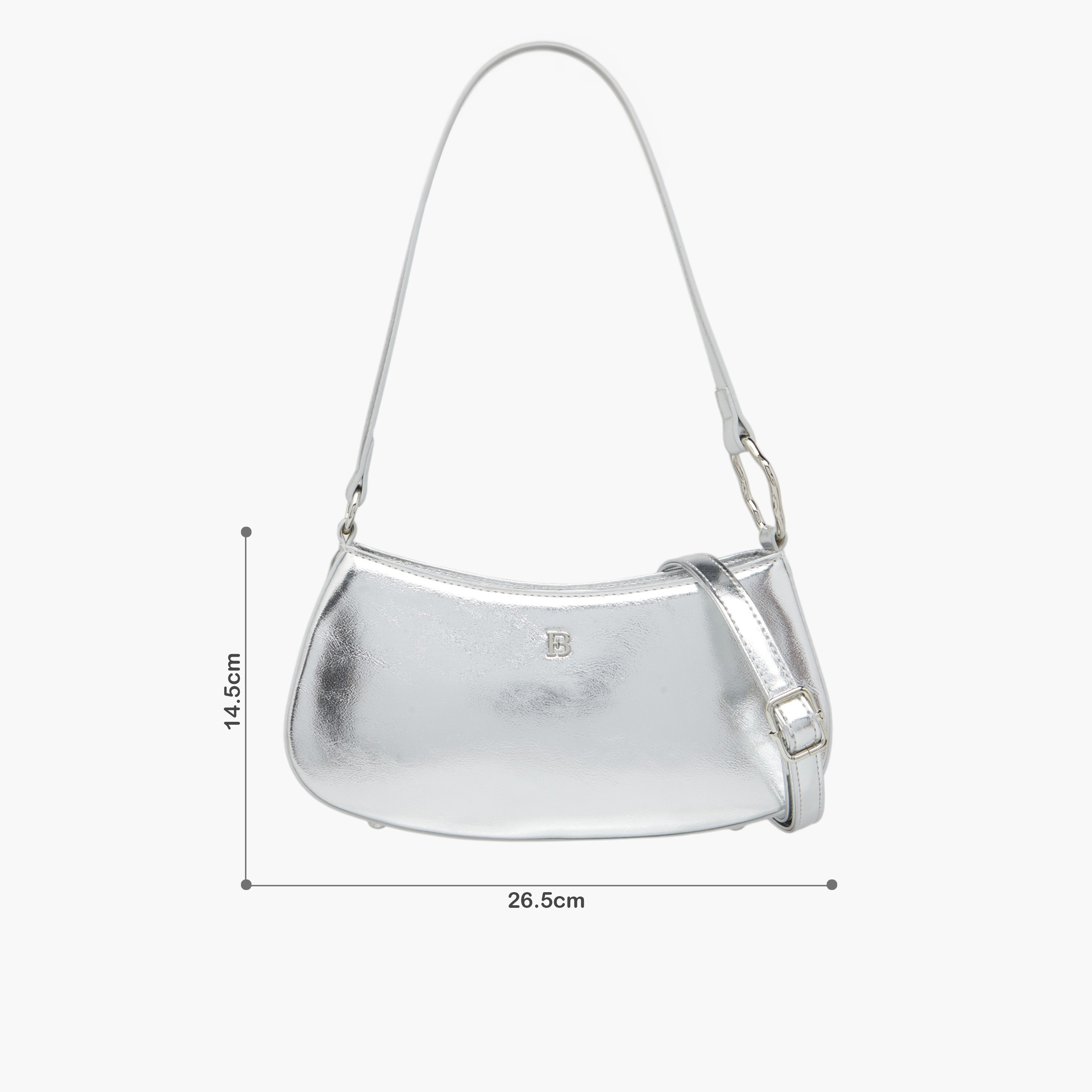 شنطة كتف سادة بسحاب إغلاق من فلورا بيلا-women-bagsandwallets-handbags-image-8