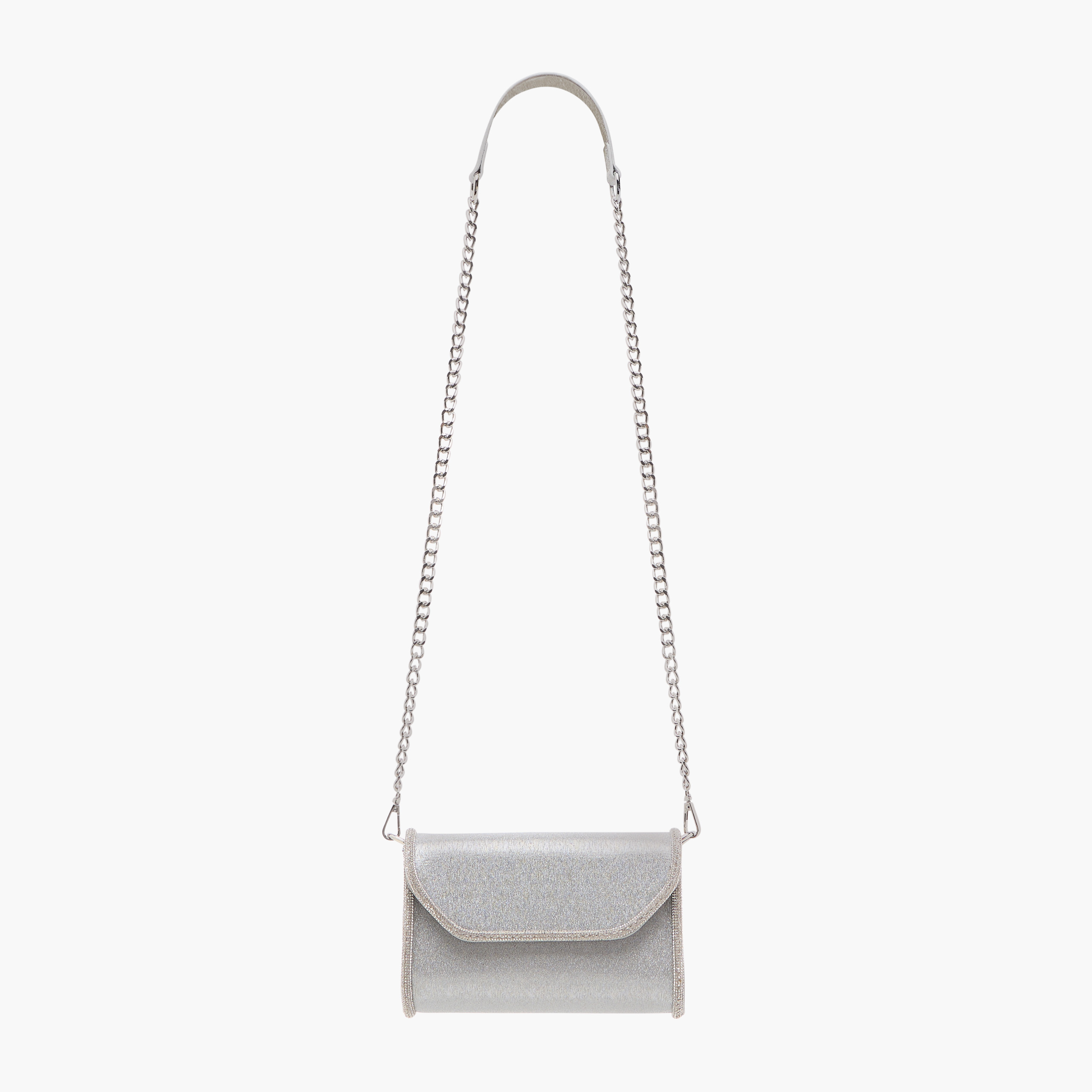 Flora Bella Embellished Crossbody Bag with Detachable Chain Strap and Flap Closure-women-bagsandwallets-handbags-image-2