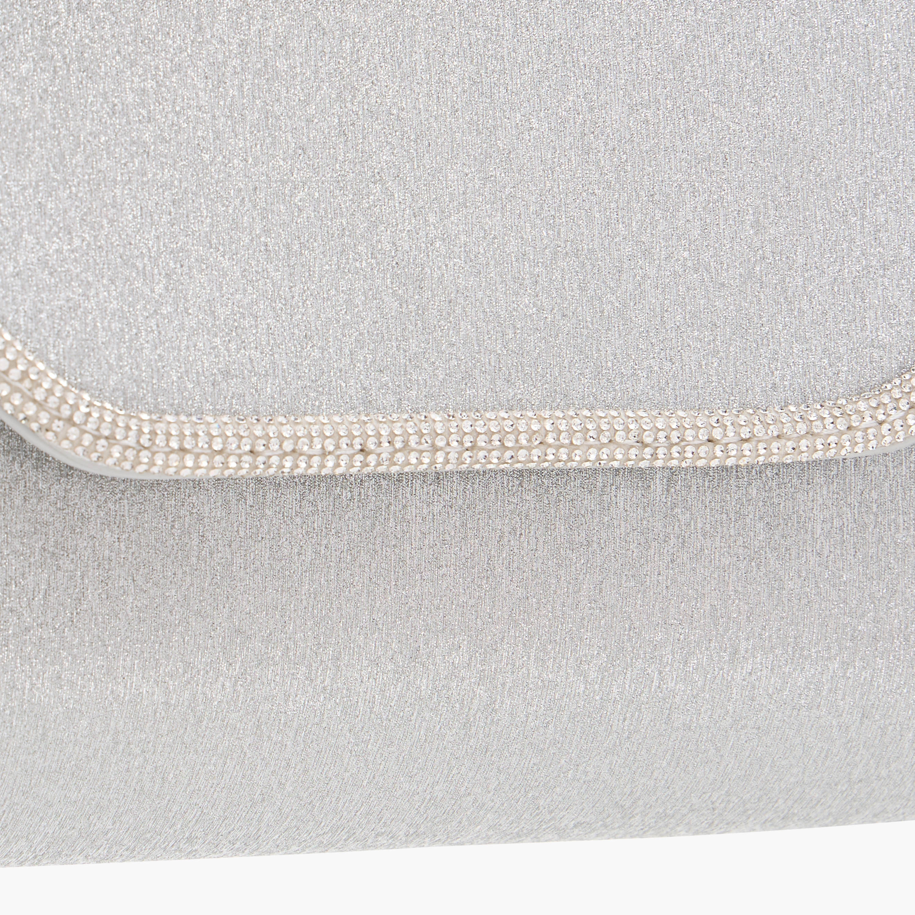 Flora Bella Embellished Crossbody Bag with Detachable Chain Strap and Flap Closure-women-bagsandwallets-handbags-image-4