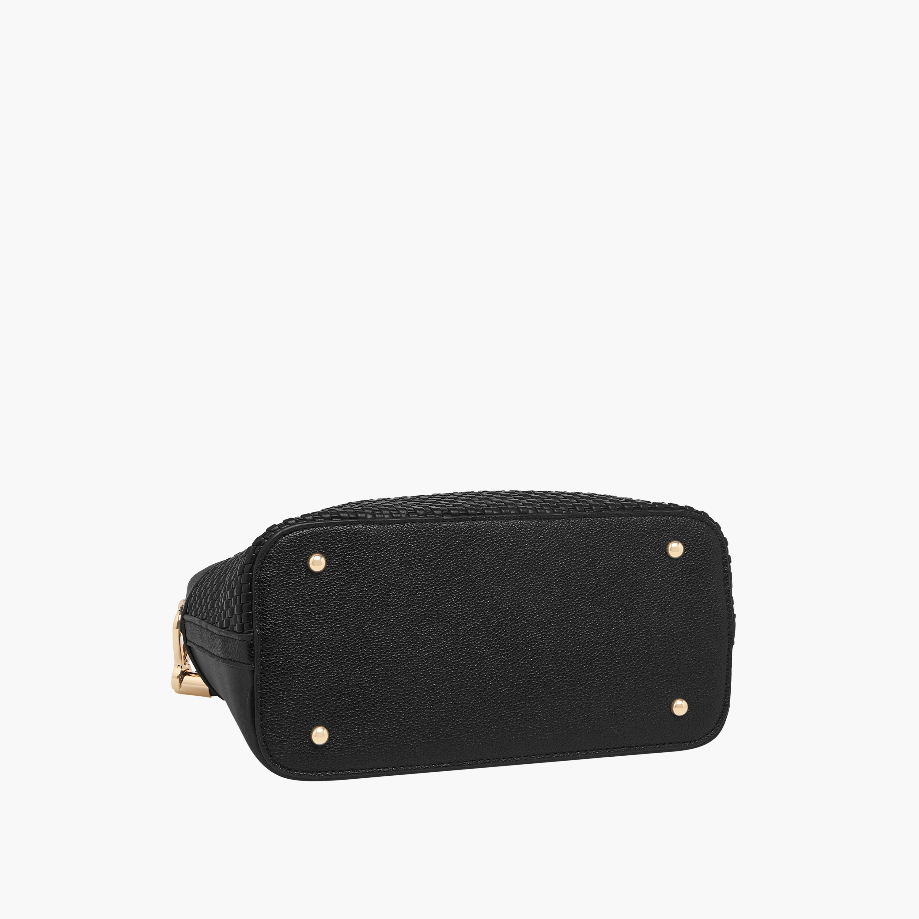 Flora Bella Textured Shoulder Bag with Zip Closure and Adjustable Strap-women-bagsandwallets-handbags-image-6