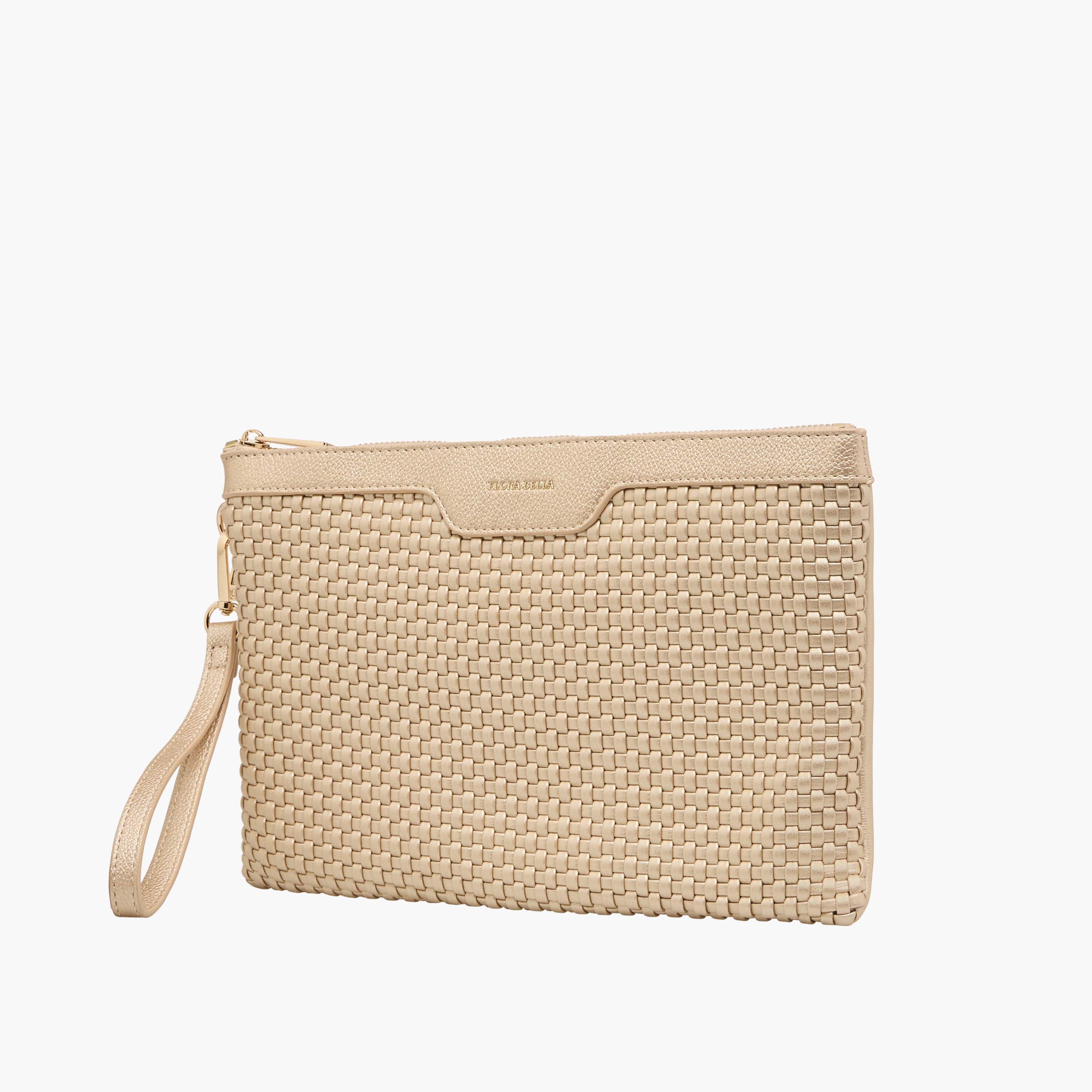 شنطة صغيرة بارزة الملمس بسحاب إغلاق من فلورا بيلا-women-bagsandwallets-wallets-image-2
