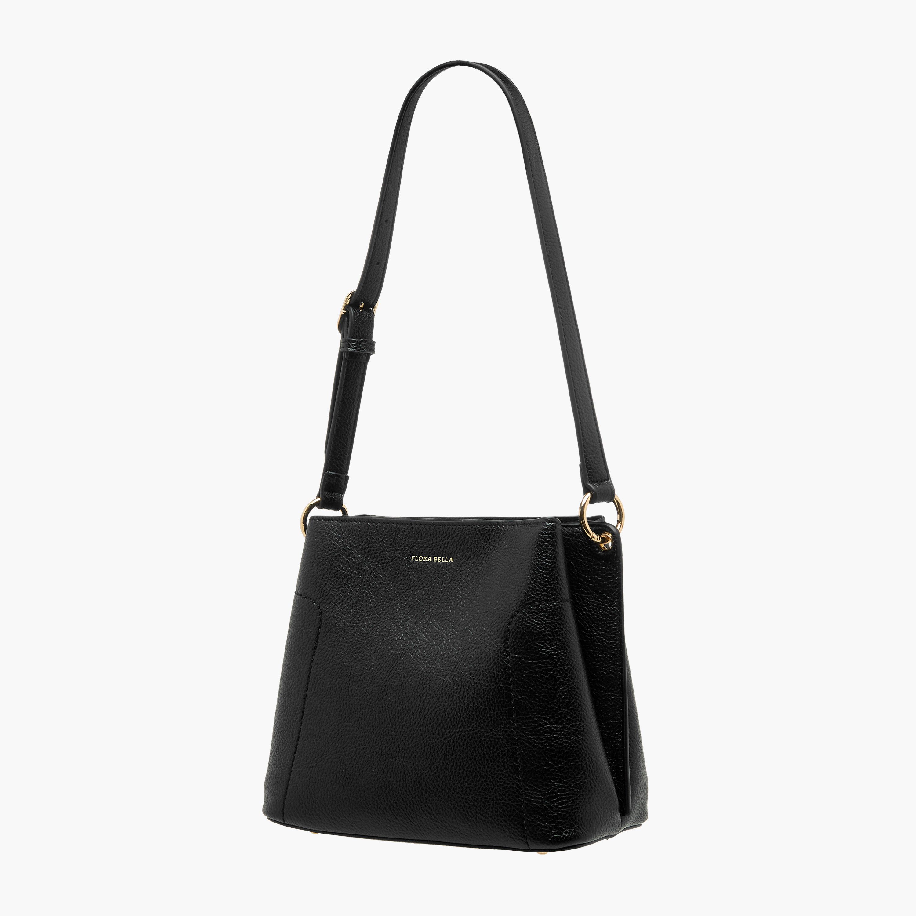 Flora Bella Solid Shoulder Bag with Adjustable Strap-women-bagsandwallets-handbags-image-2