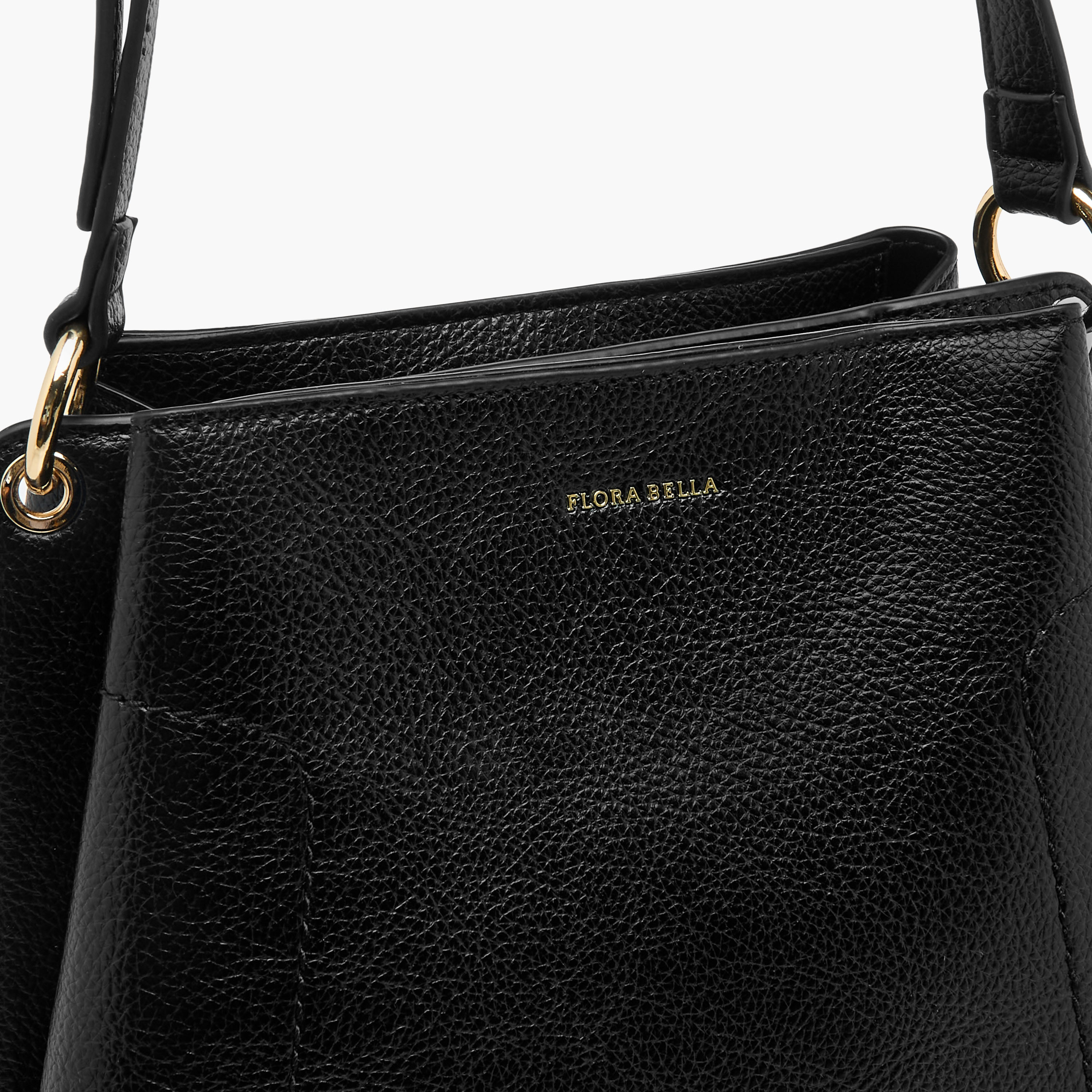 Flora Bella Solid Shoulder Bag with Adjustable Strap-women-bagsandwallets-handbags-image-4