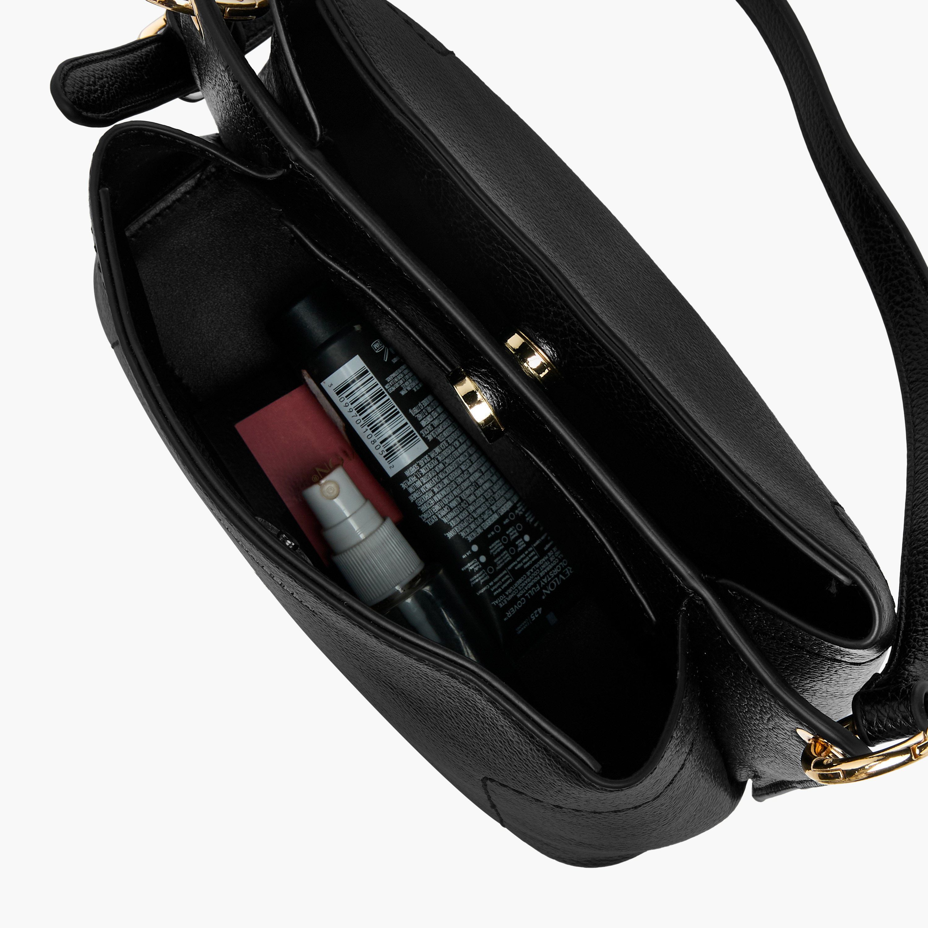 Flora Bella Solid Shoulder Bag with Adjustable Strap-women-bagsandwallets-handbags-image-7