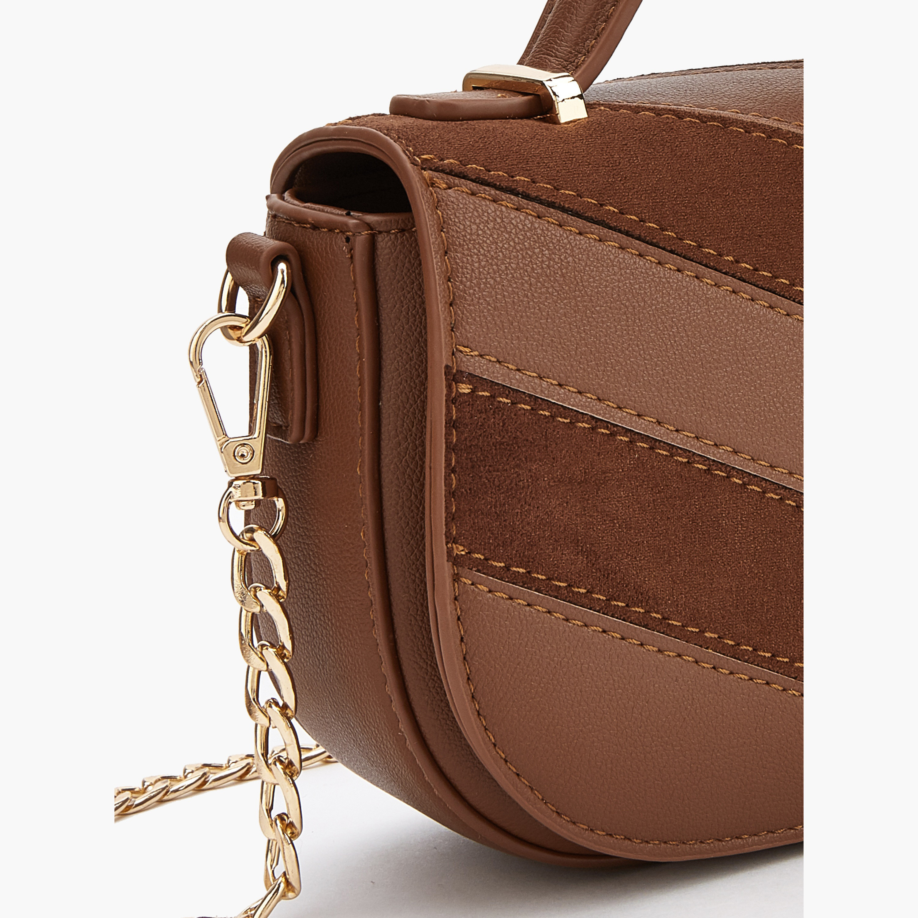 شنطة كروس بودي شمواه شيفرون بحزام سلسلة من فلورا بيلا-women-bagsandwallets-handbags-image-3