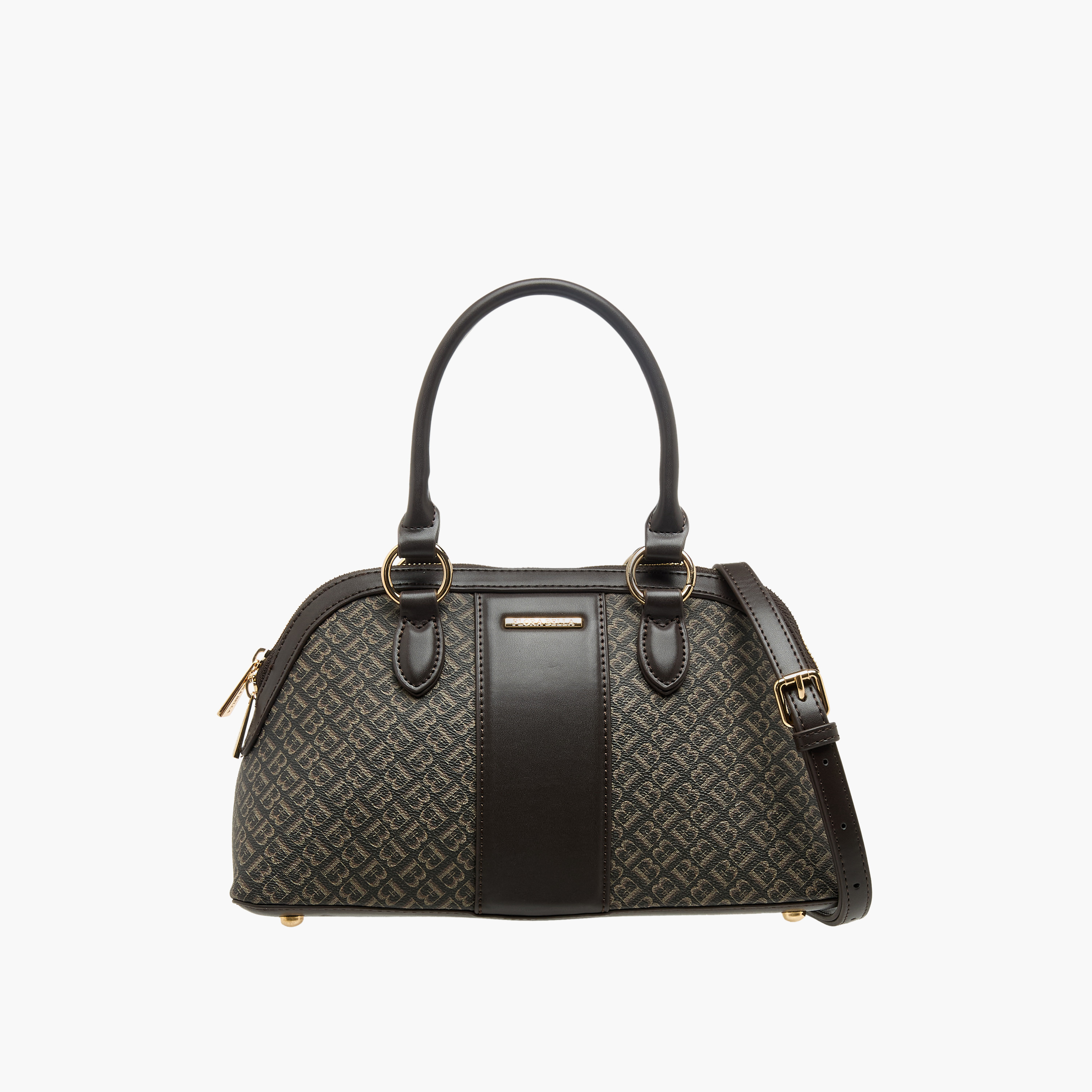 Flora Bella Monogram Print Tote Bag with Double Handle-women-bagsandwallets-handbags-image-1