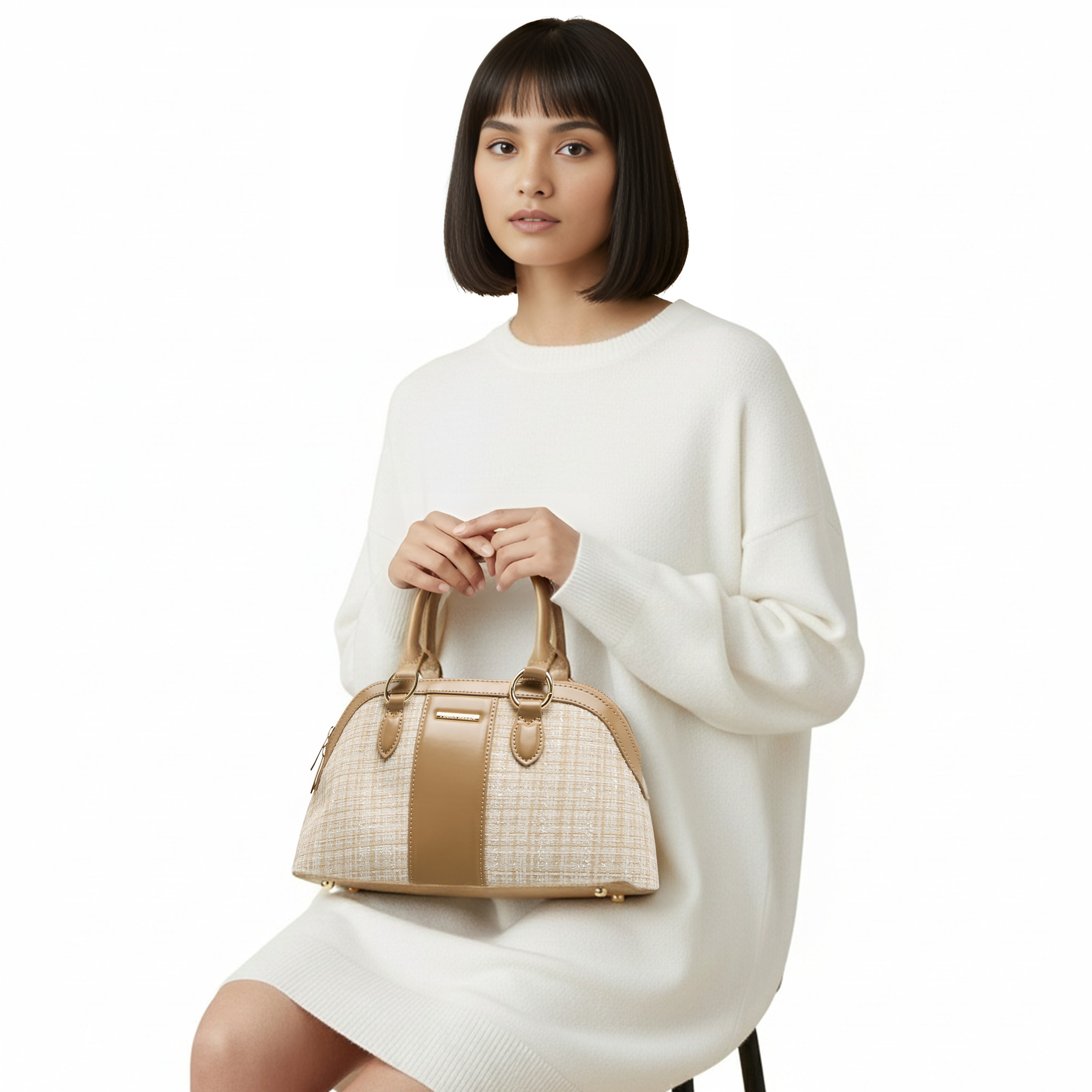 شنطة توتي بارزة الملمس بمقبض مزدوج من فلورا بيلا-women-bagsandwallets-handbags-image-2