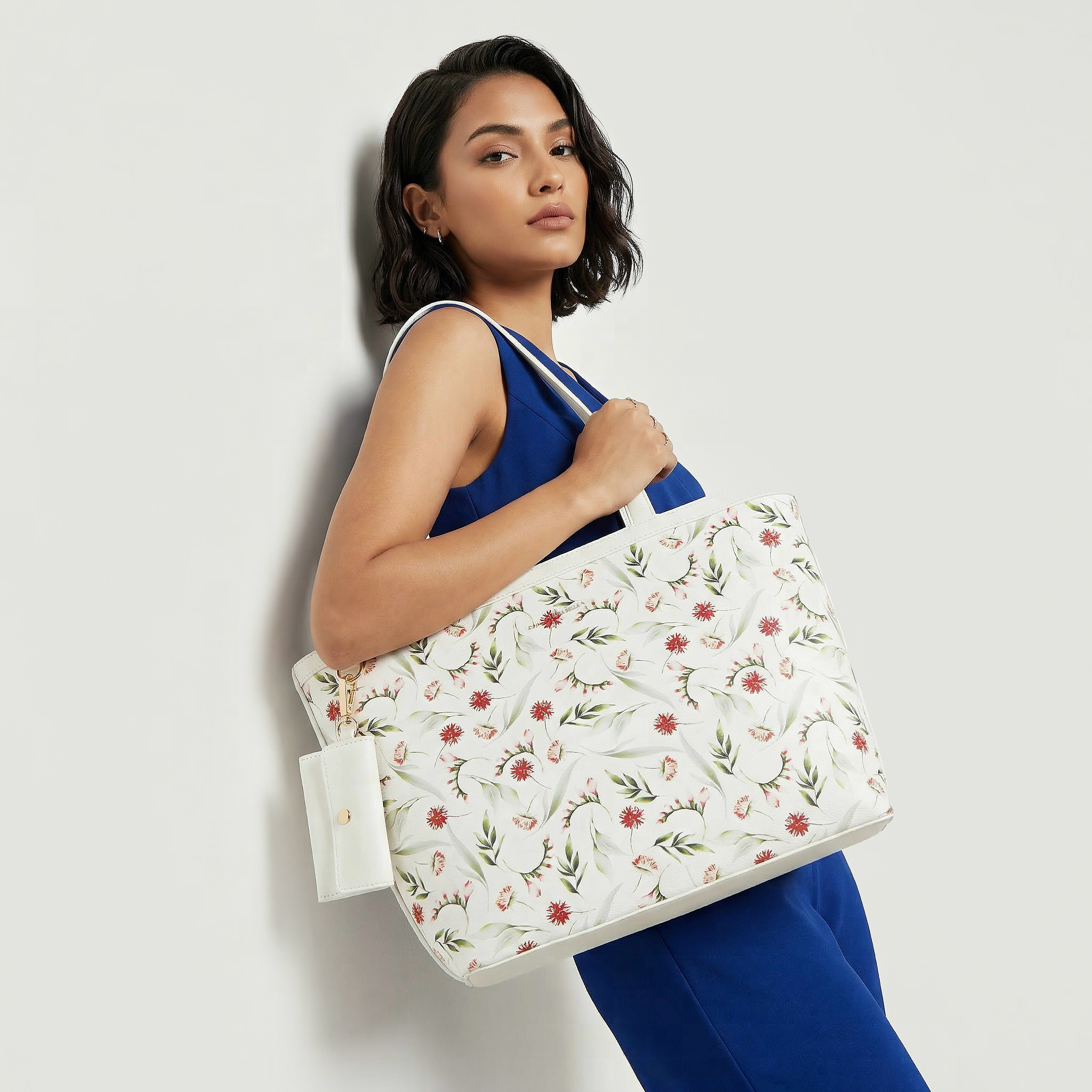 Flora Bella Printed Tote Bag with Double Handle-women-bagsandwallets-handbags-image-2