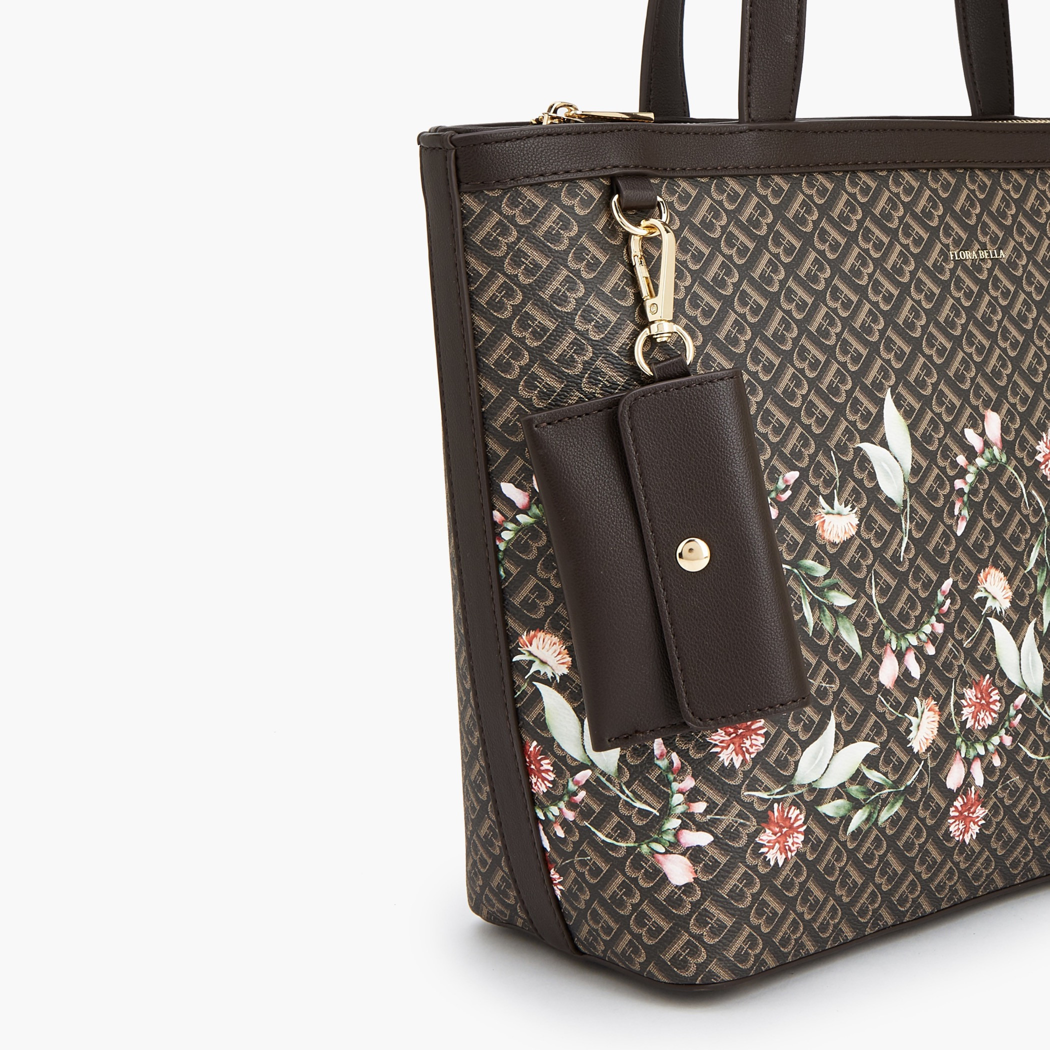 شنطة توتي بطبعات مونوجرام ومقابض مزدوجة من فلورا بيلا-women-bagsandwallets-handbags-image-4