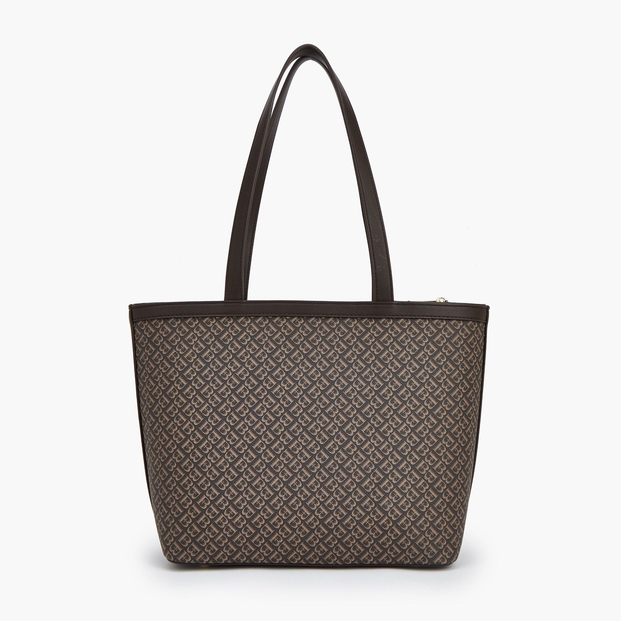 شنطة توتي بطبعات مونوجرام ومقابض مزدوجة من فلورا بيلا-women-bagsandwallets-handbags-image-5