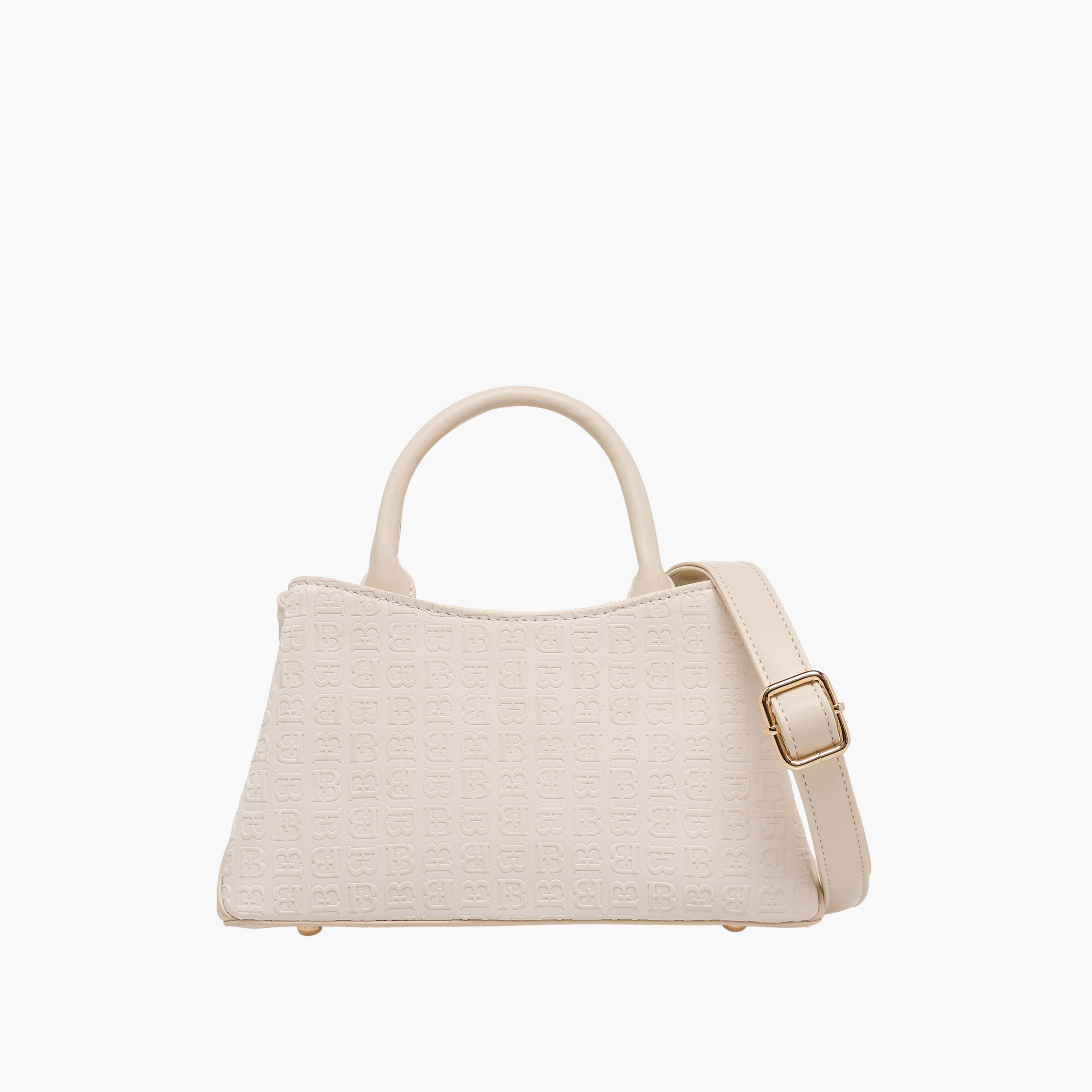 Flora Bella Monogram Embossed Tote Bag with Zip Closure-women-bagsandwallets-handbags-image-1