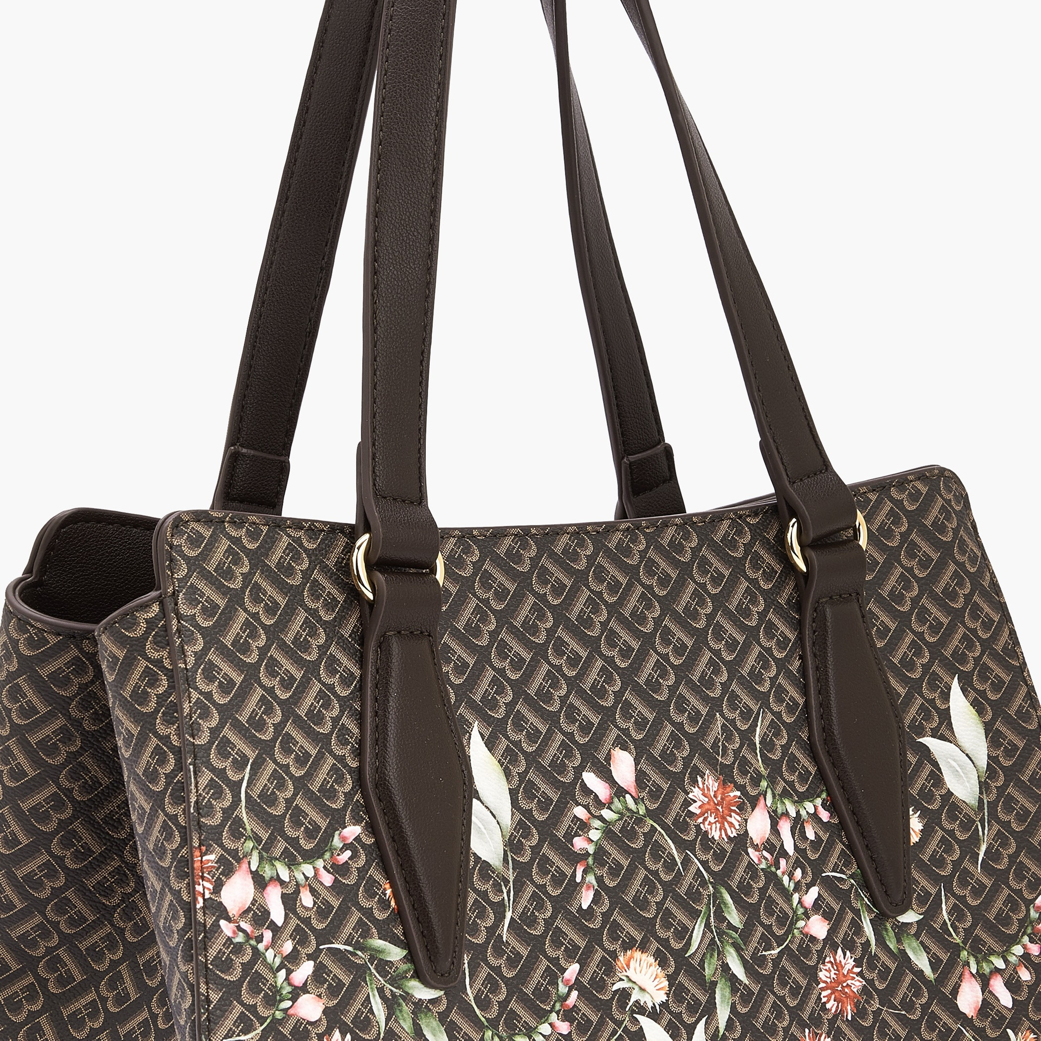 Flora Bella Monogram Floral Print Tote Bag with Handles-women-bagsandwallets-handbags-image-4
