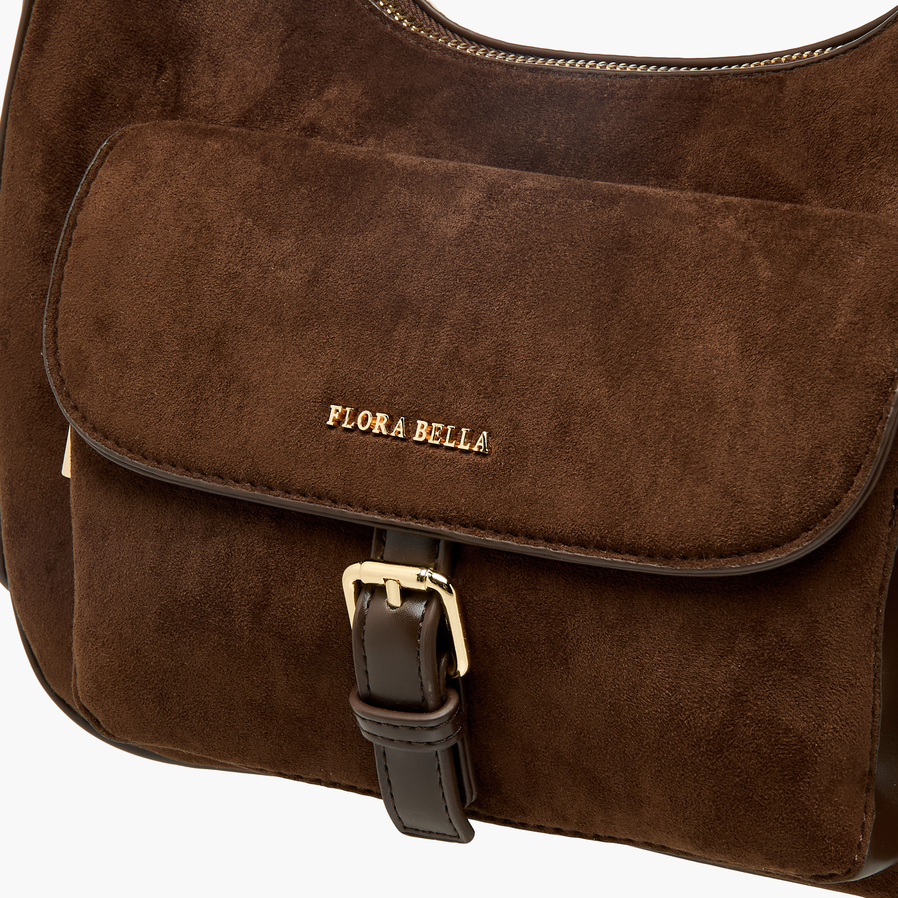 Flora Bella Solid Shoulder Bag with Adjustable Strap-women-bagsandwallets-handbags-image-5