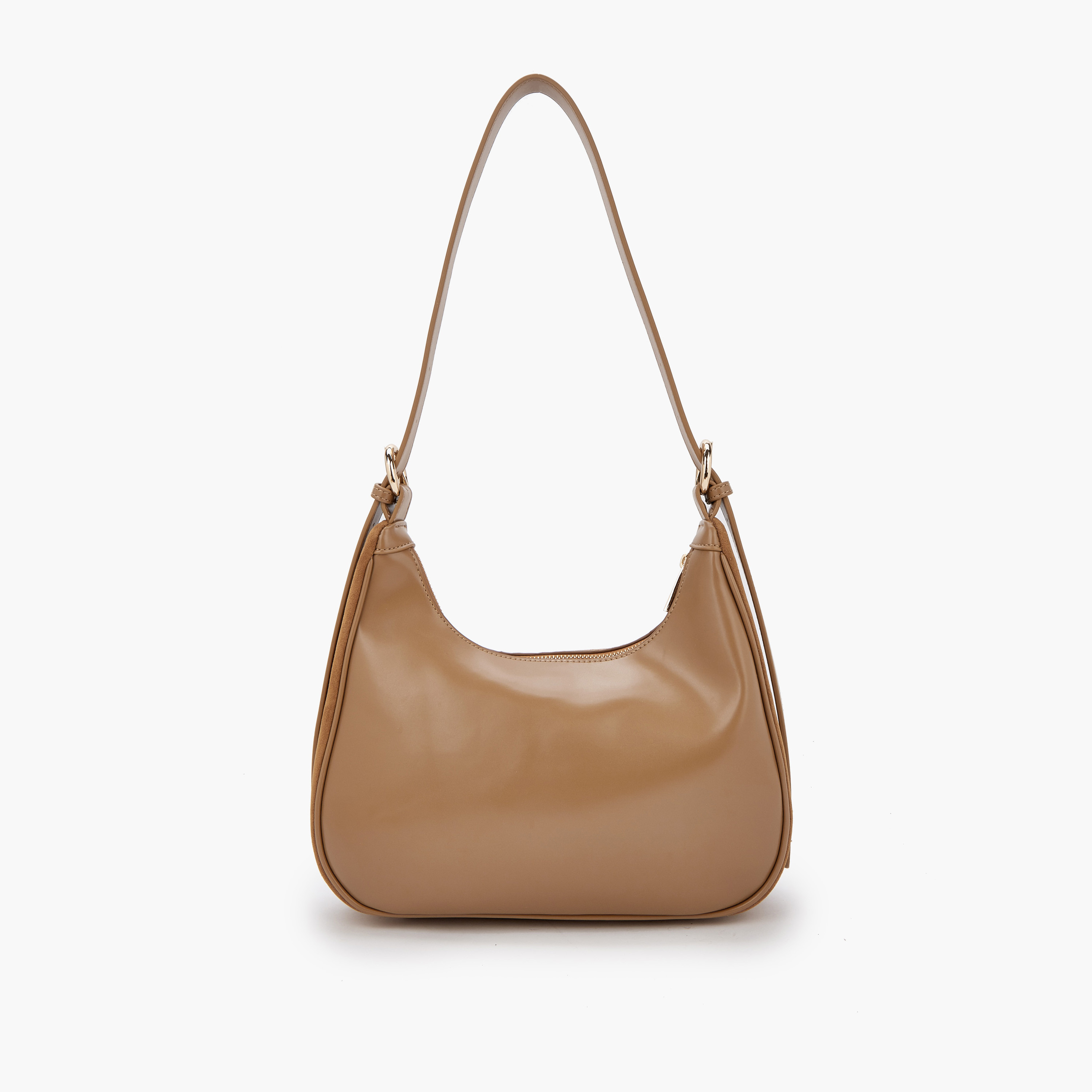 Flora Bella Solid Shoulder Bag with Adjustable Strap-women-bagsandwallets-handbags-image-5