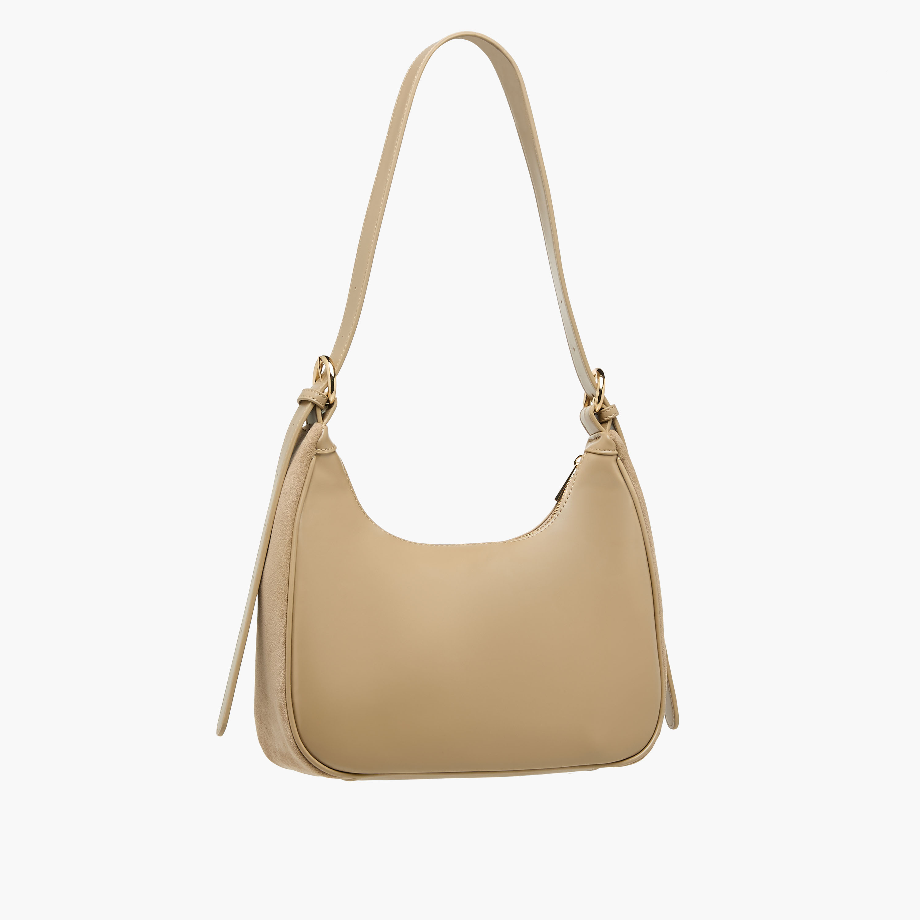 شنطة كتف سادة بحزام قابل للتعديل من فلورا بيلا-women-bagsandwallets-handbags-image-3