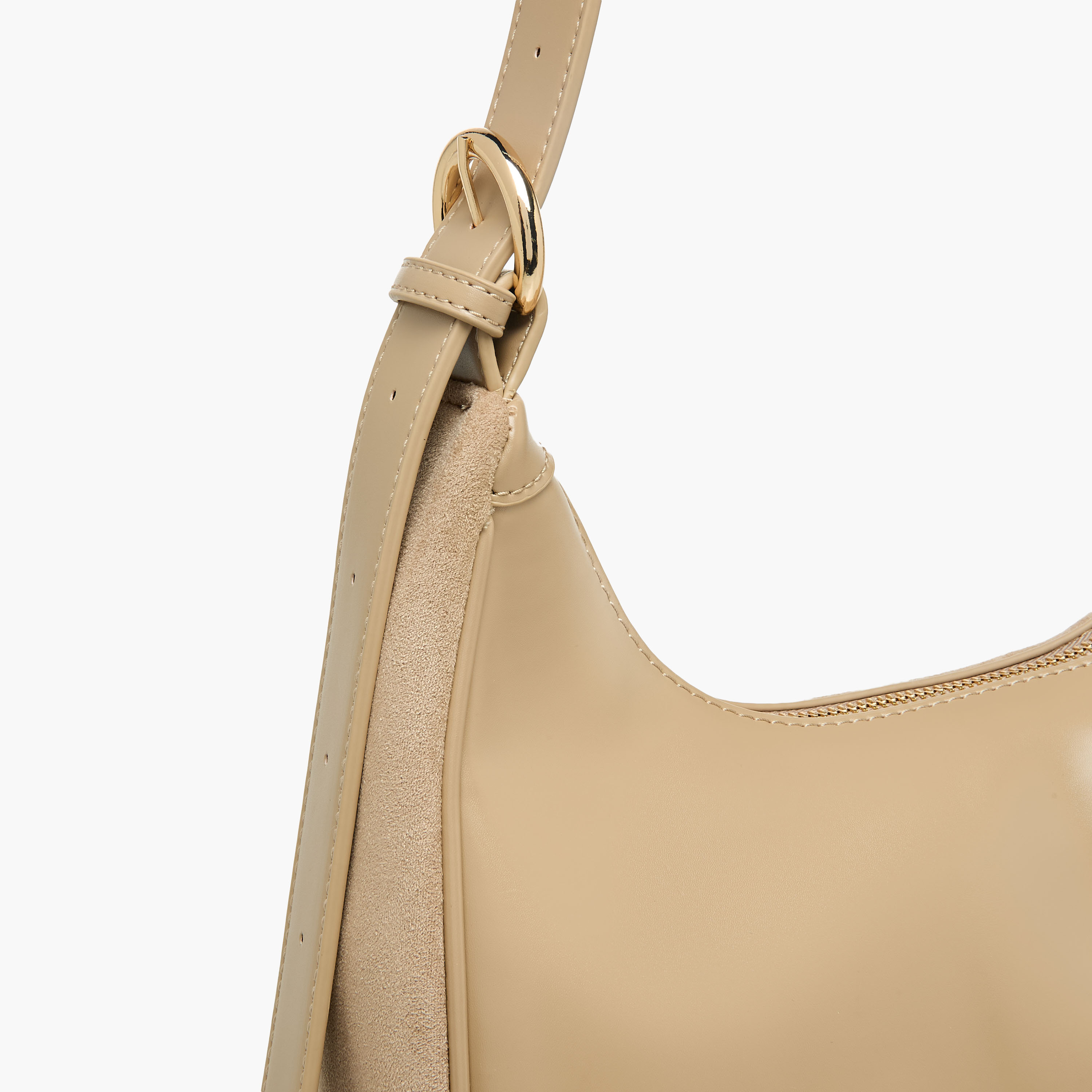 شنطة كتف سادة بحزام قابل للتعديل من فلورا بيلا-women-bagsandwallets-handbags-image-5