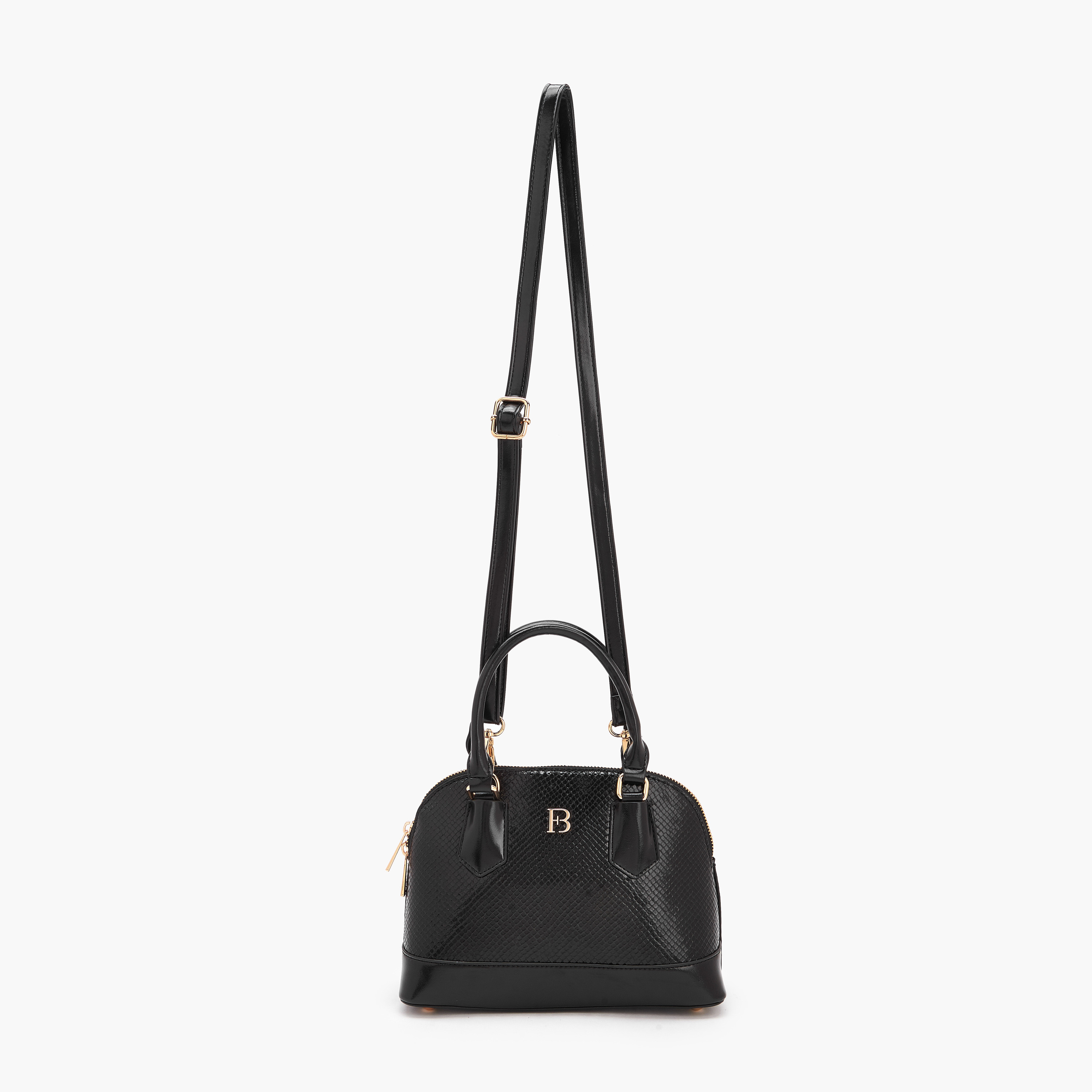 شنطة بارزة الملمس بتصميم قبة وحزام قابل للفصل من فلورا بيلا-women-bagsandwallets-handbags-image-3
