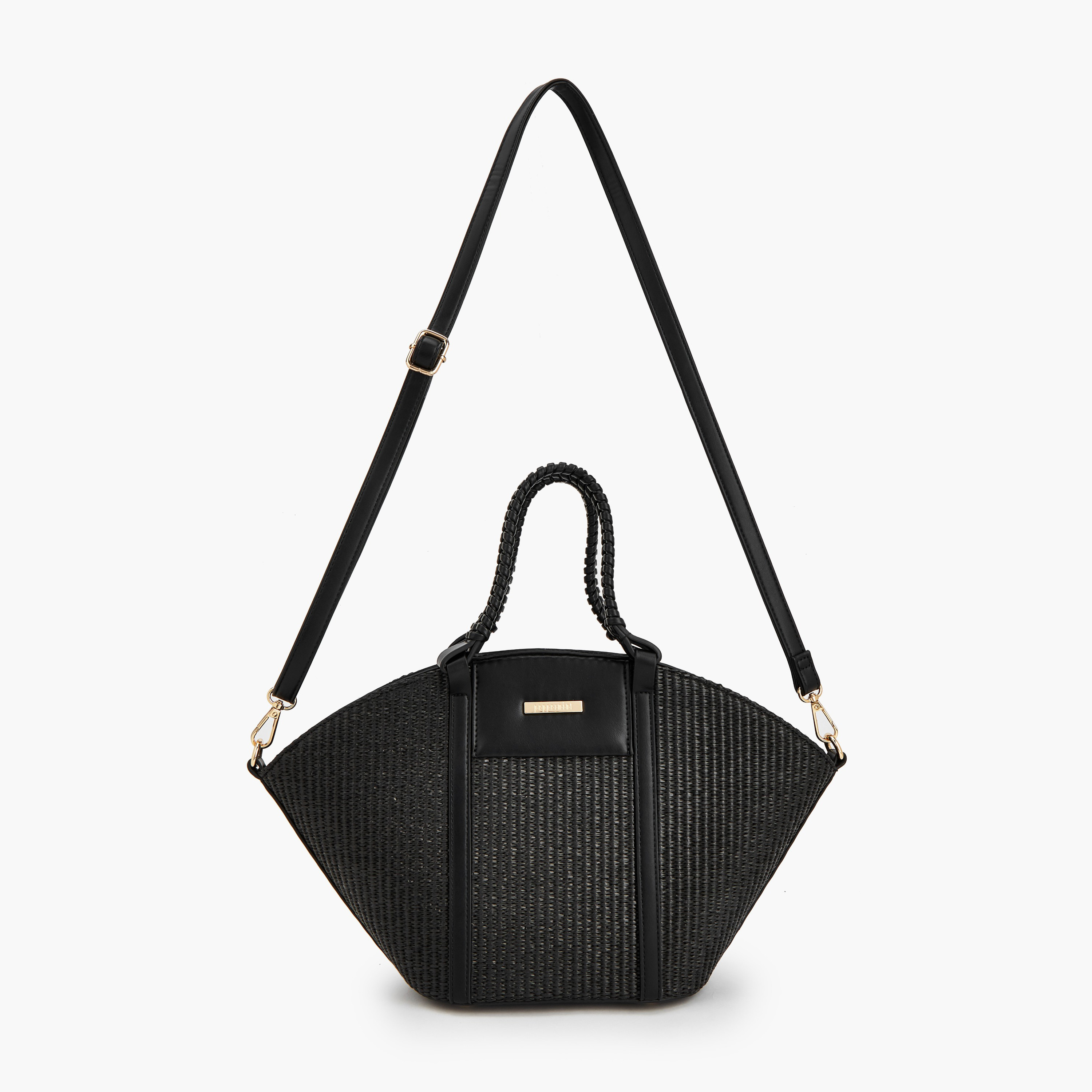 شنطة توتي بارزة الملمس بمقابض مزدوجة من بيبرمينت-women-bagsandwallets-handbags-image-2