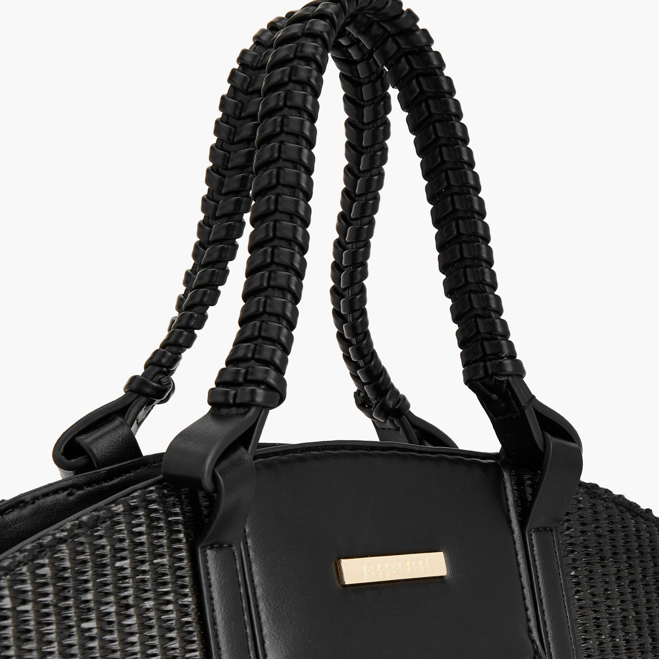 شنطة توتي بارزة الملمس بمقابض مزدوجة من بيبرمينت-women-bagsandwallets-handbags-image-4